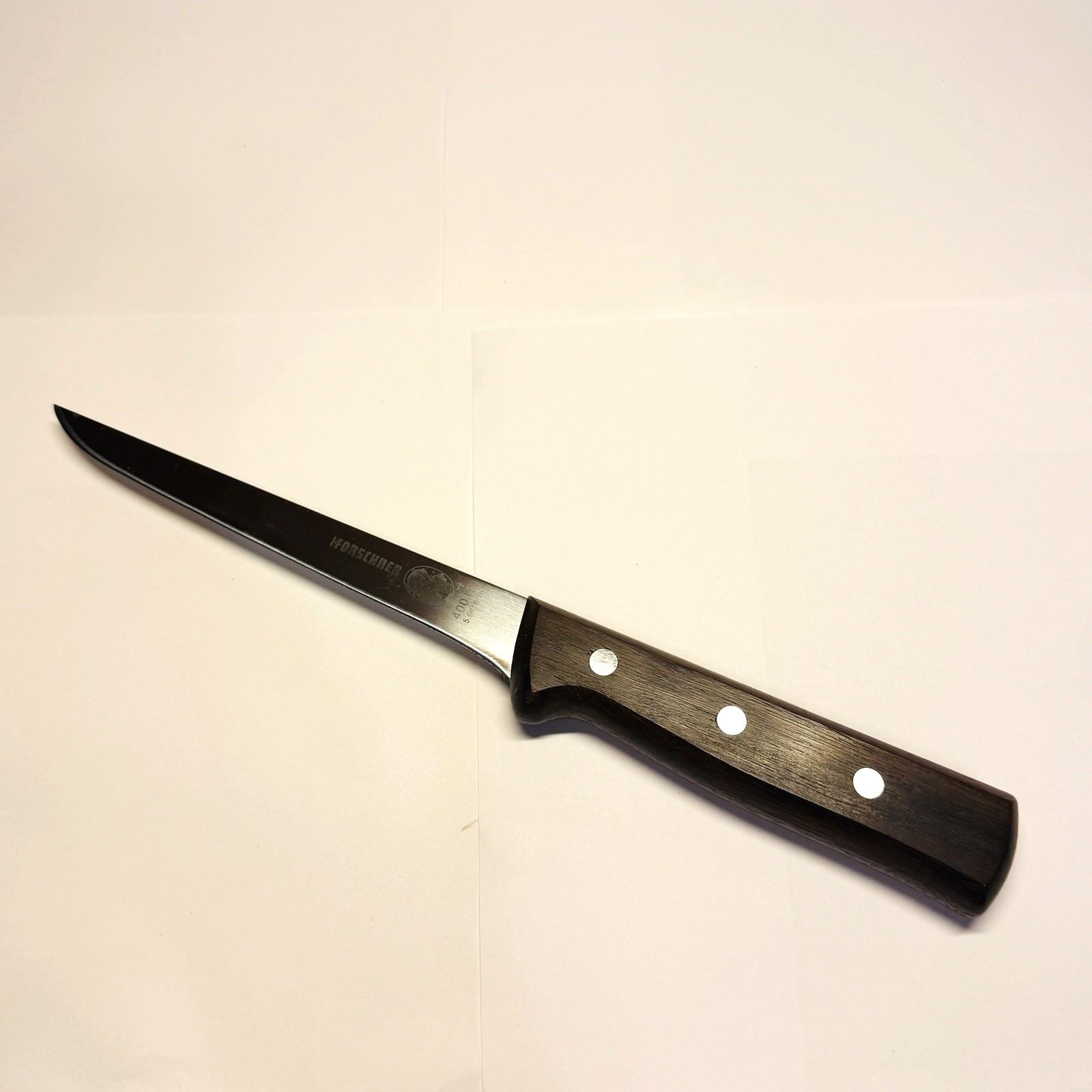 Victorinox Forschner 6″ Boning Knife Flexible Straight Blade Rosewood 40015 NOS