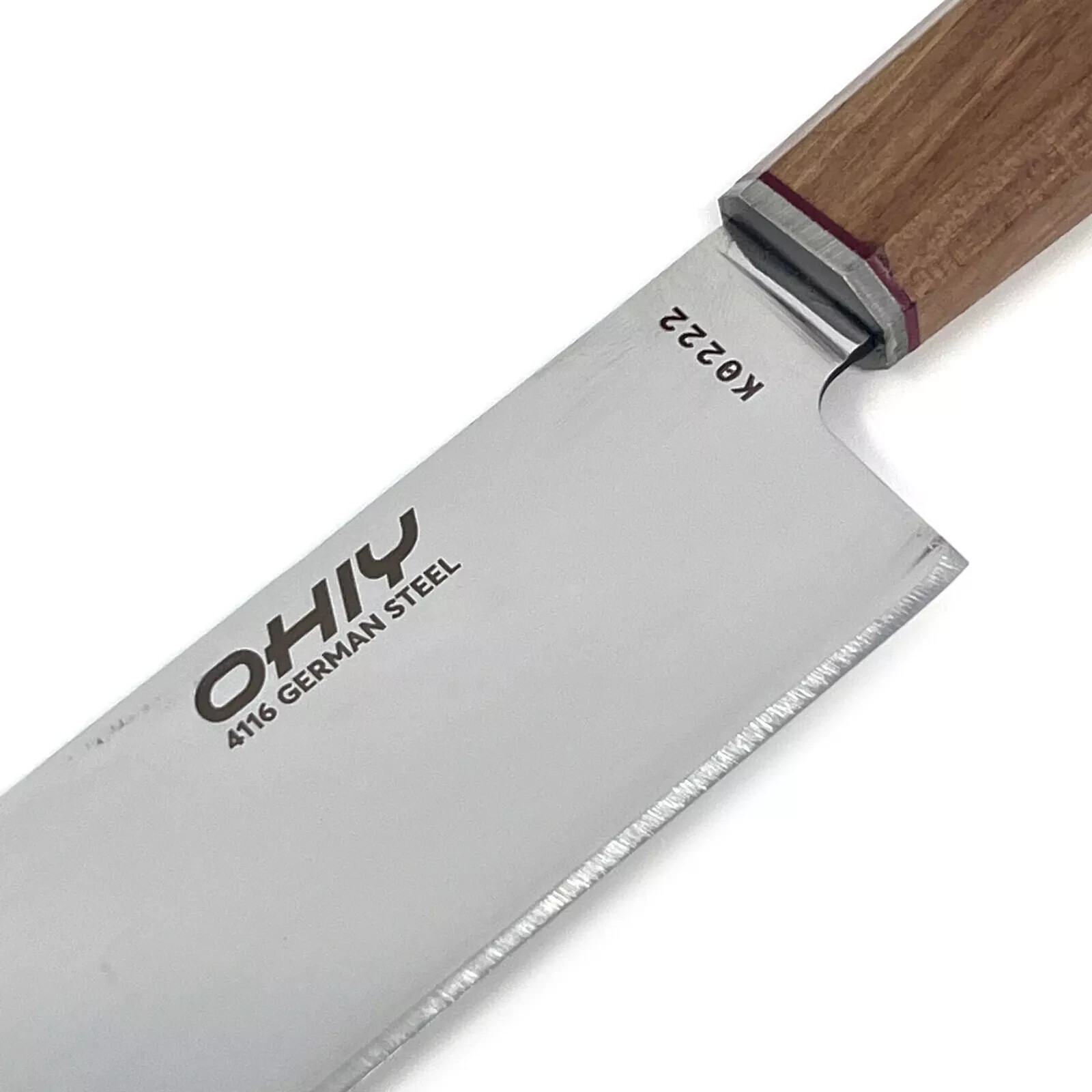 OHIY Kitchen Knives Santoku Knife w Ultra Thin Lightweight 7in Razor Sharp Blade