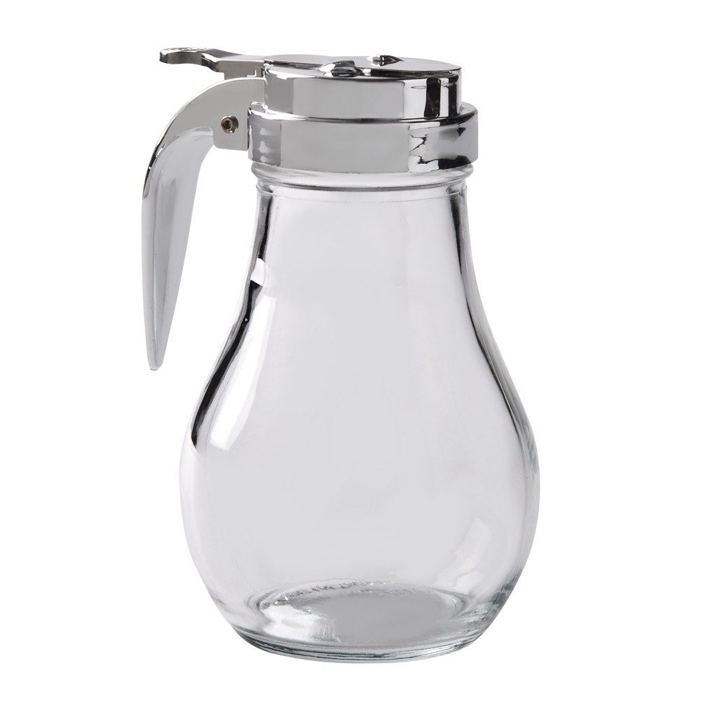 Thunder Group Syrup Dispenser Cast Zinc Top 14 Oz Single Pack