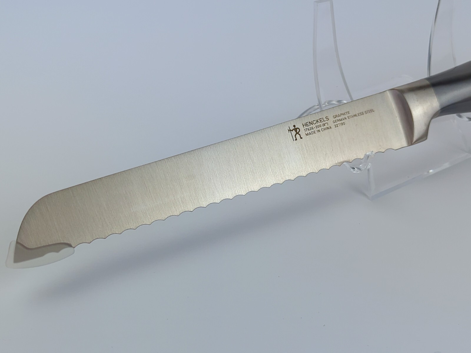 Henckels FORGED GRAPHITE 8″ BREAD Knife, Made w/ GERMAN Stainless Steel, NEW!