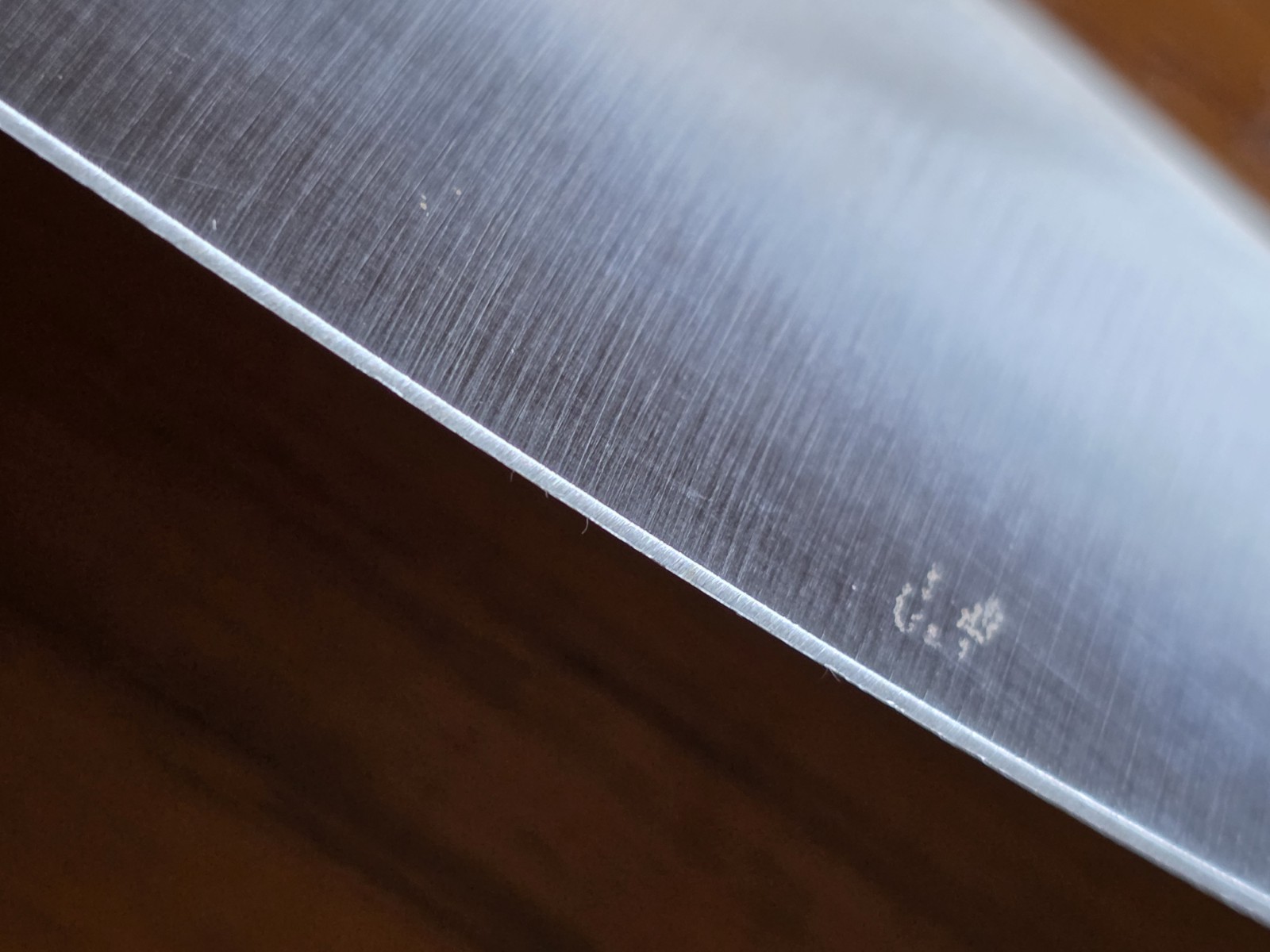 Tupperware Chef Series 8″ Chefs Knife Hand Polished Japanese Stainless Steel