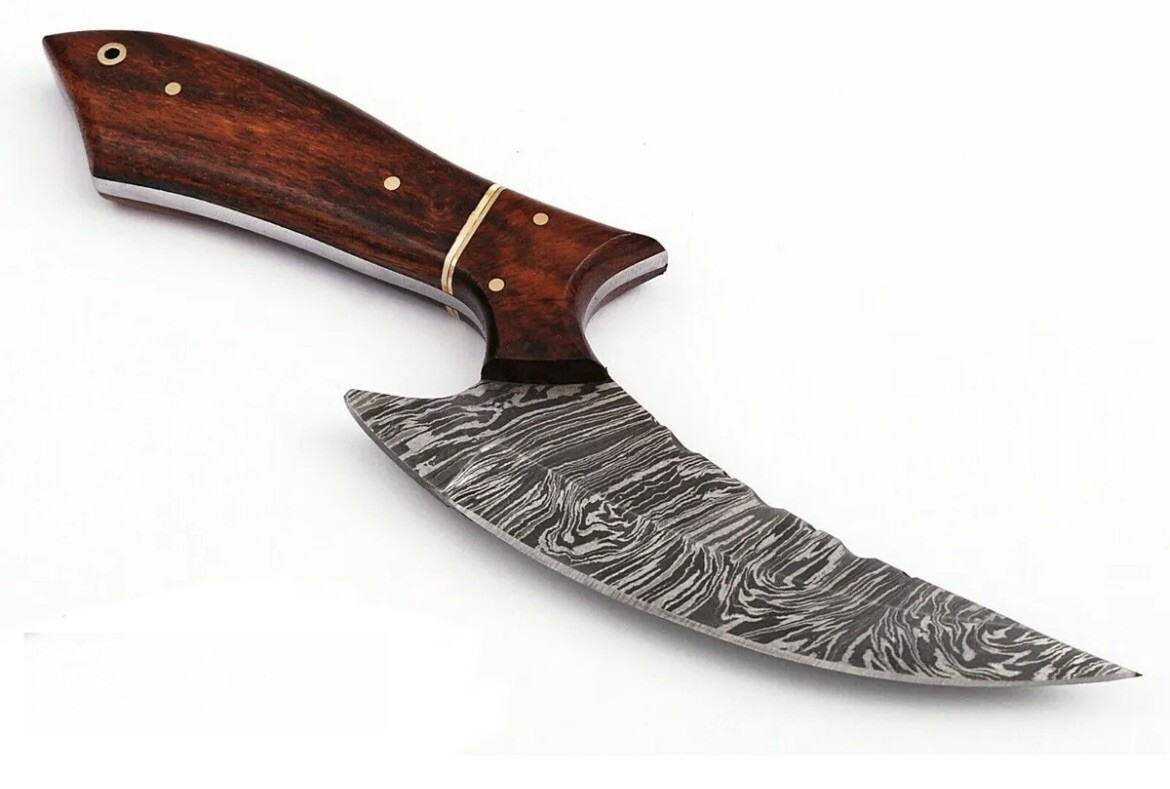 HANDMADE HUNTING DAMASCUS STEEL CHEF KNIFE KITCHEN BONING KNIFE SKINNING x-146
