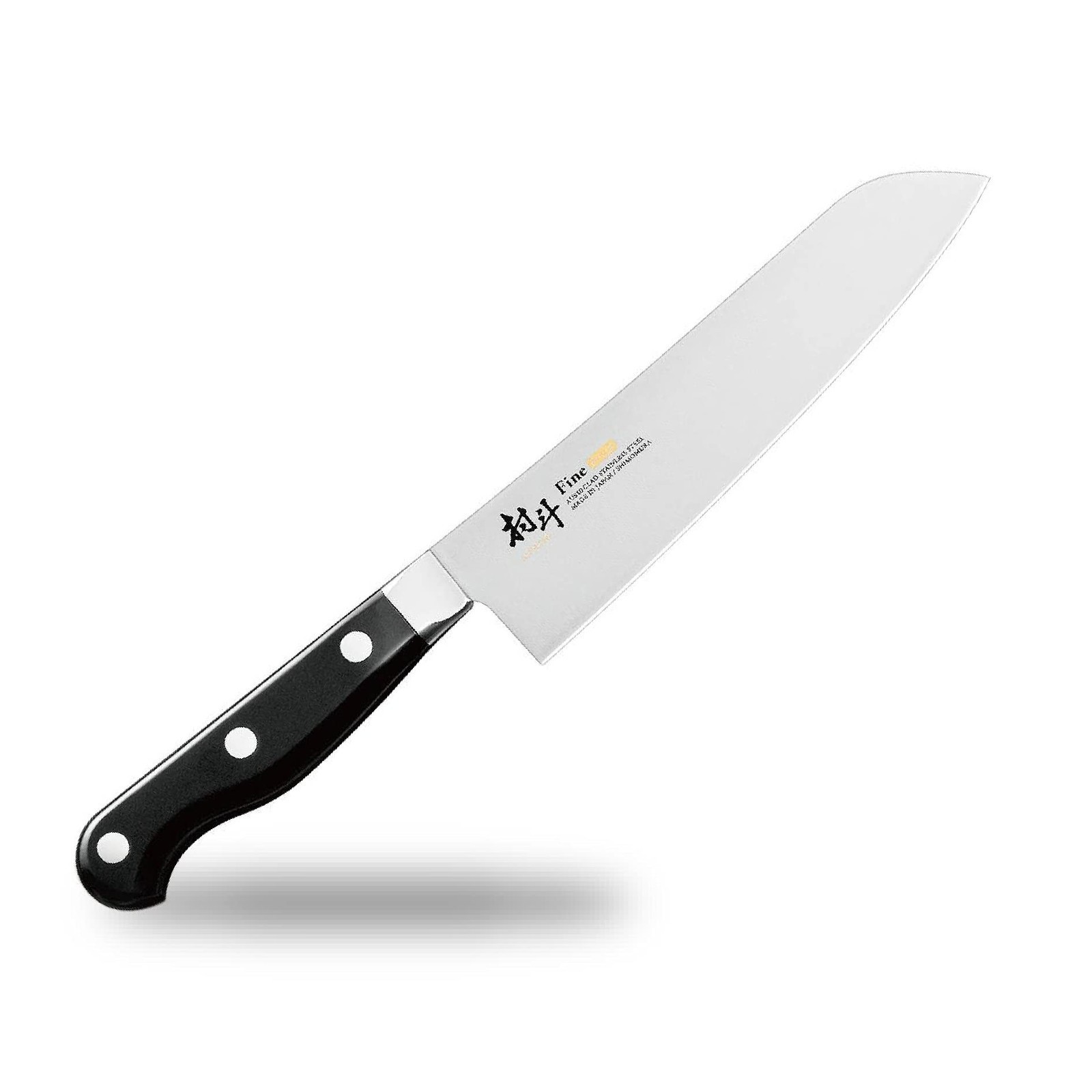 Shimomura Murato Fine Santoku 6.7 in(170mm) AUS-10 Dishwasher Safe Japan MFN-101