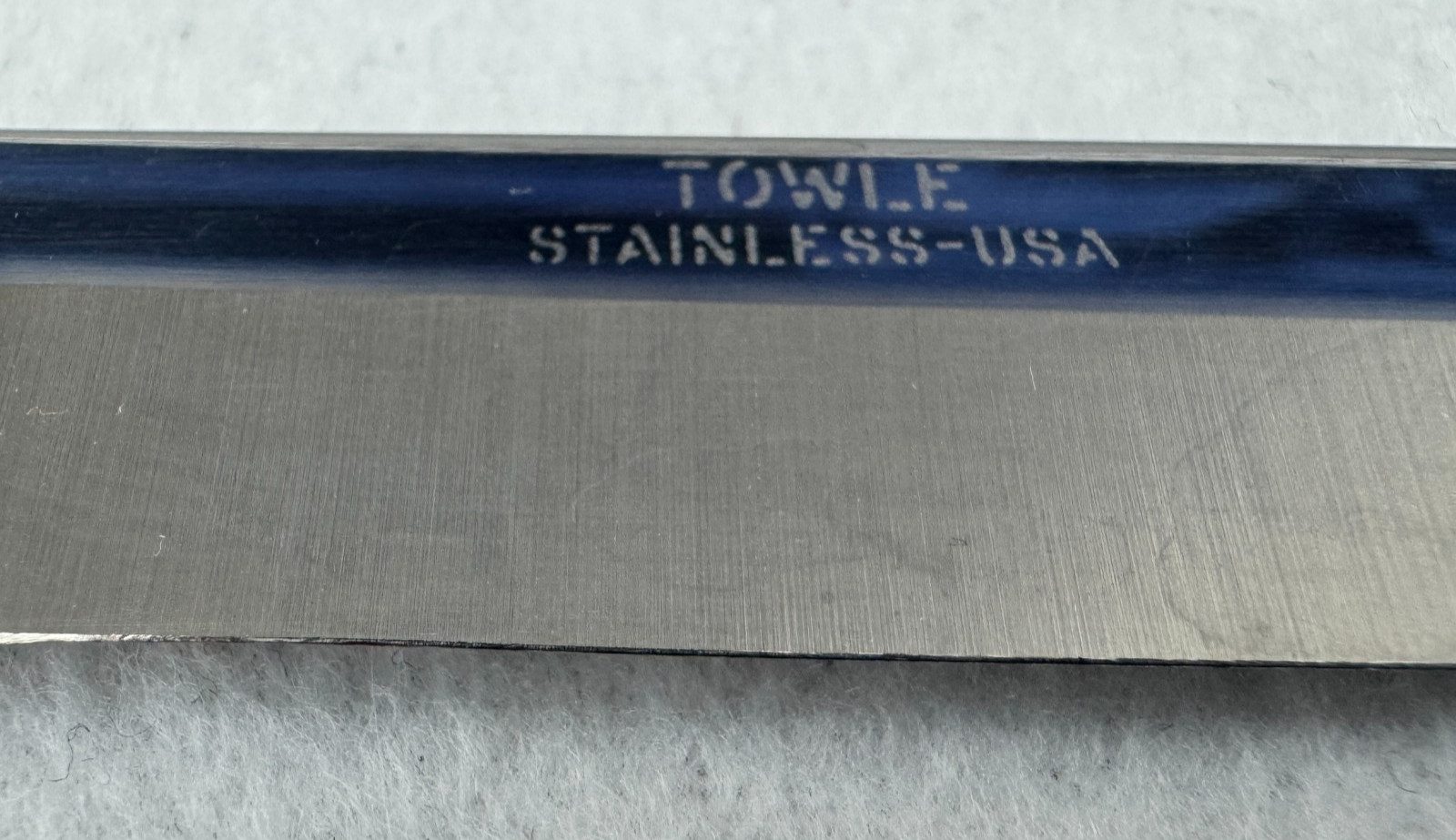 The Bon Marche Stainless Steel USA Carving Knife Fork Set Boxed