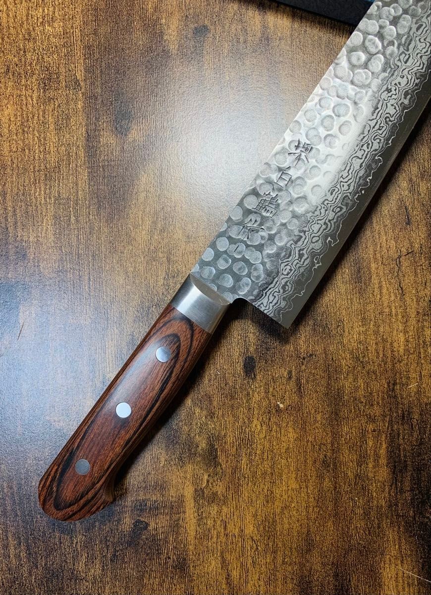 Sakai Shiratsuru Japanese Gyuto Knife VG10 Stainless Steel Damascus 240mm New