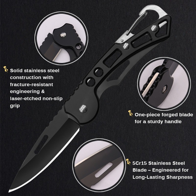 50PCS Multi-function Fruit Cutting Boning Butcher Meat Cleaver Camping Knife