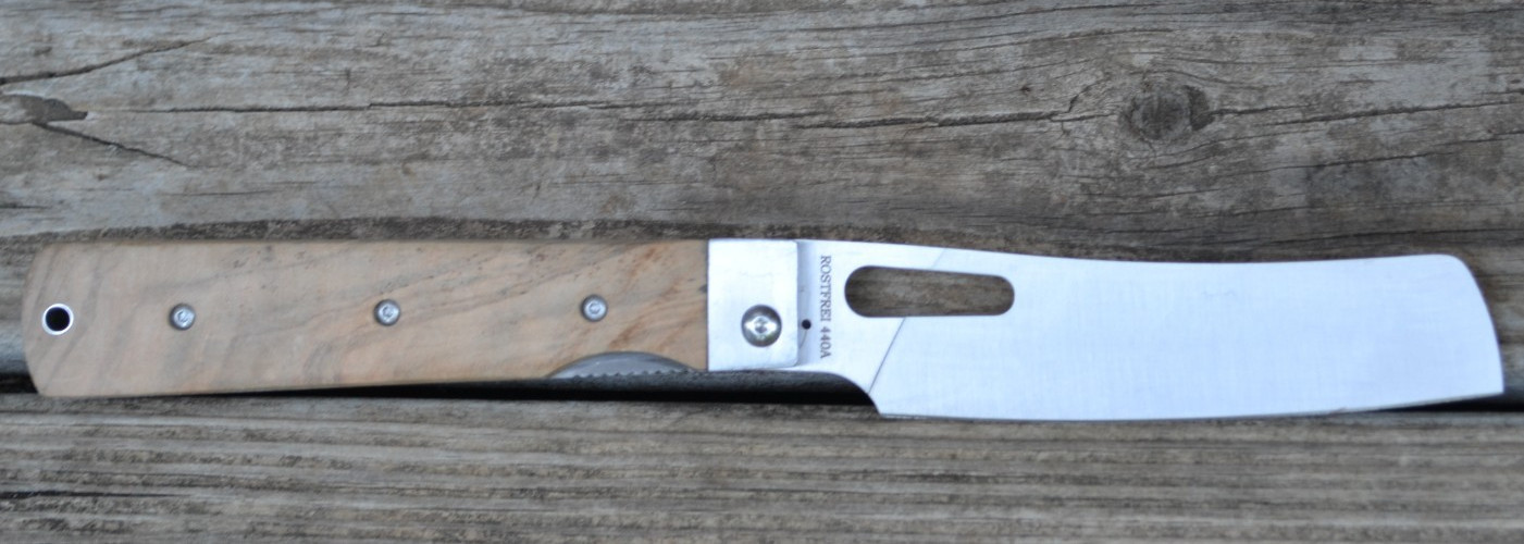 ZhengSheng 4.8″ Ultra Sharp 440A Stainless Steel Blade Folding Chef Knife — New