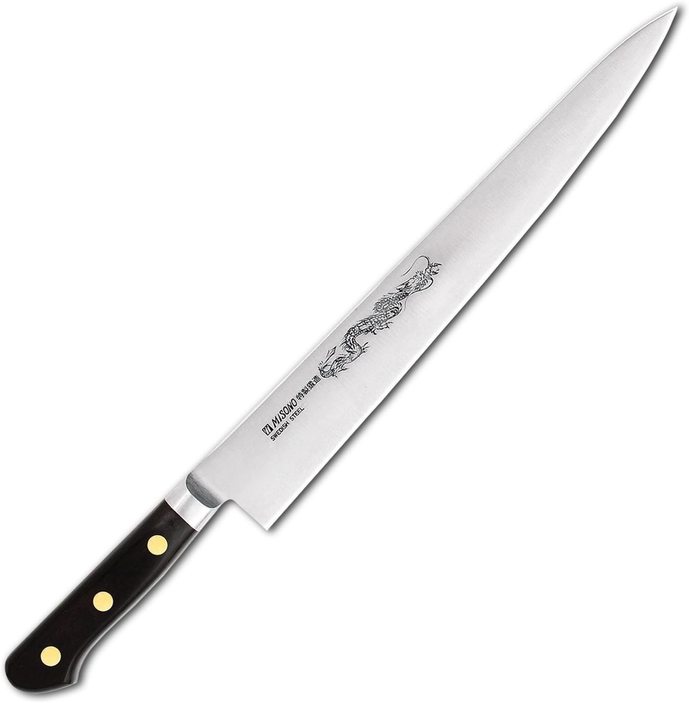 Misono No.121M Swedish Carbon Steel Dragon Gyuto Knife 210mm Made in Japan