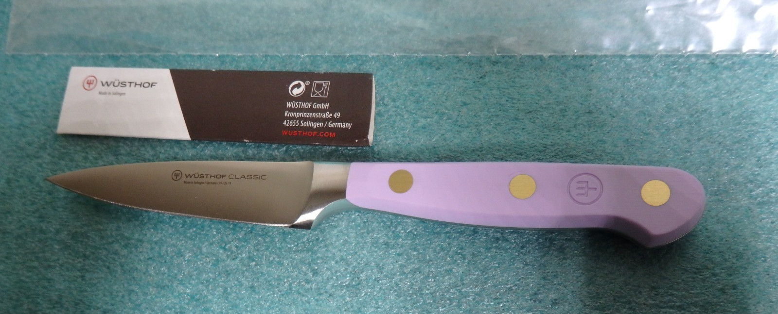 Wusthof Classic 3.5-Inch Paring Knife, Purple Yam