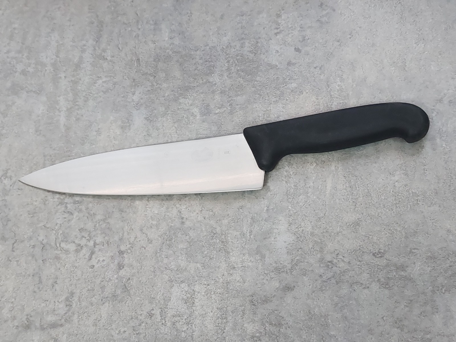 Victorinox 5.2063.20 8″ Chef’s Knife Switzerland Black Handle Stainless Blade