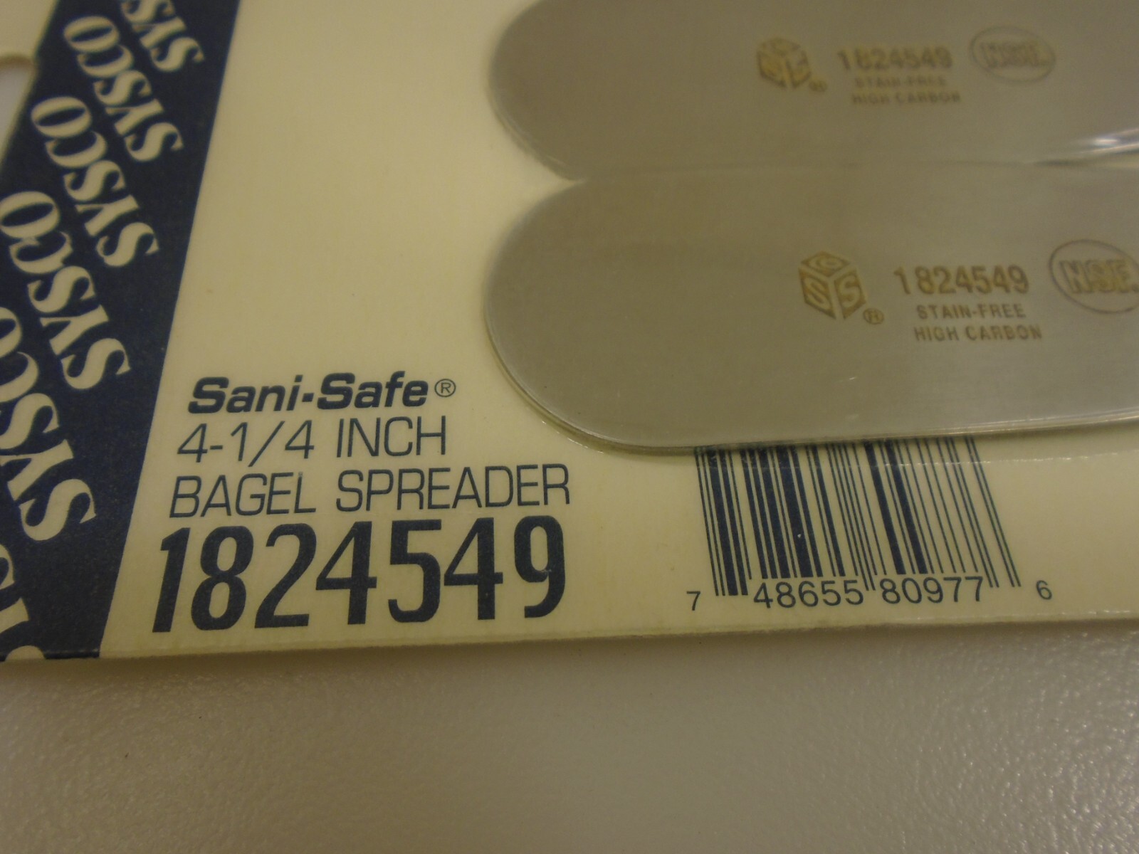USA Made 2 Pack USA 4 1/4″ Bagel Breakfast Toast Spreaders Stiff Stainless Blade