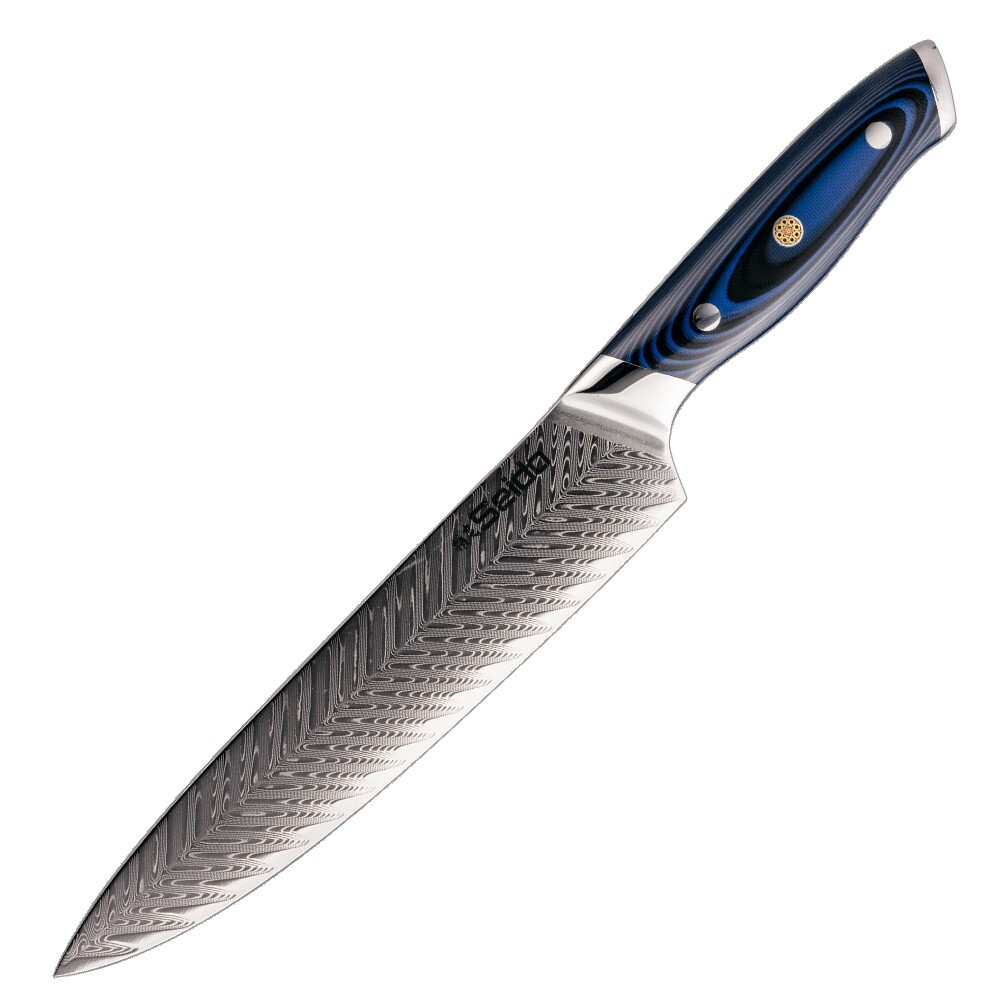 4-Piece Kanpeki VG10 Damascus Steel Knife Set – Professional Chef Knife Set