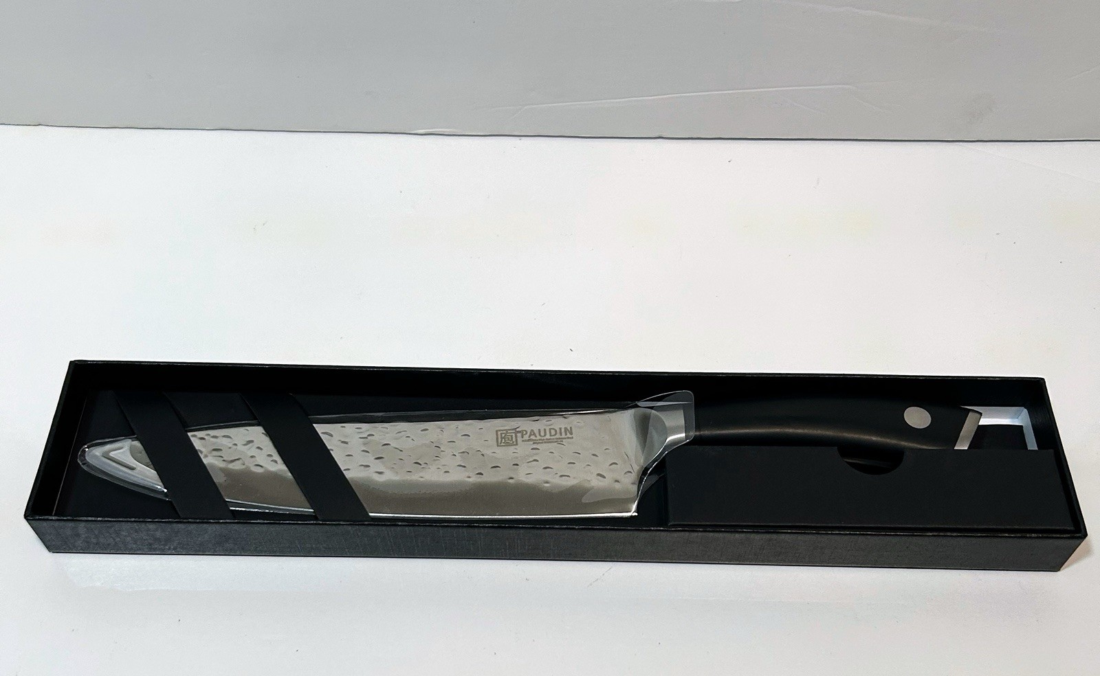 PAUDIN Chef Knife, 8 Inch High Carbon Steel Kitchen Knife Home & Restaurant