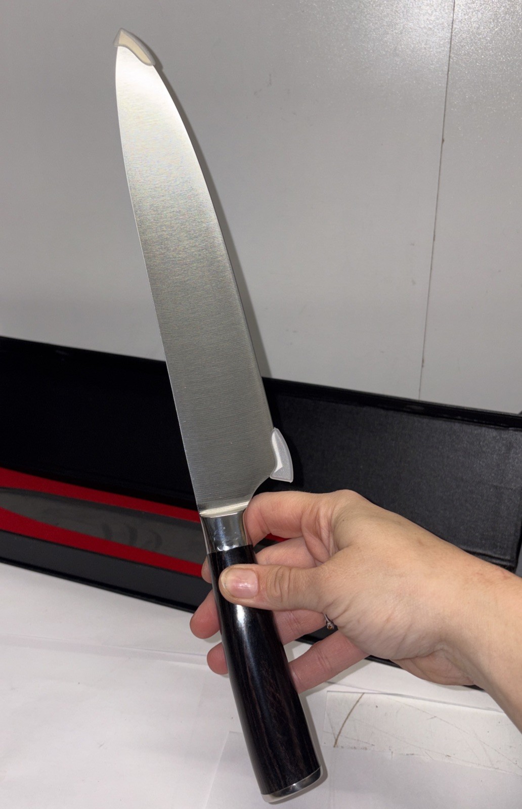 iMarku 10 Inch Chef’s Knife-High Carbon German Steel with Ergo Handle, *NEW*