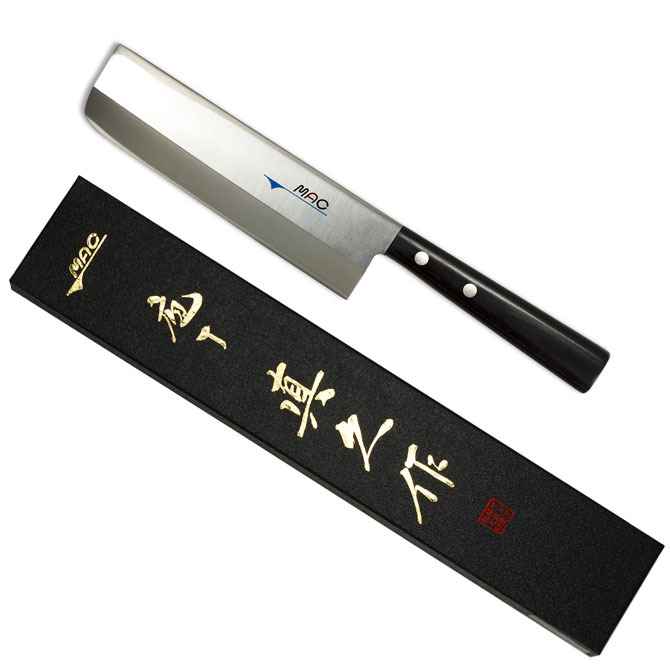 MAC Knife JU-65 Japanese Series 6.5″ Blade Vegetable Cleaver Knife Made in Japan