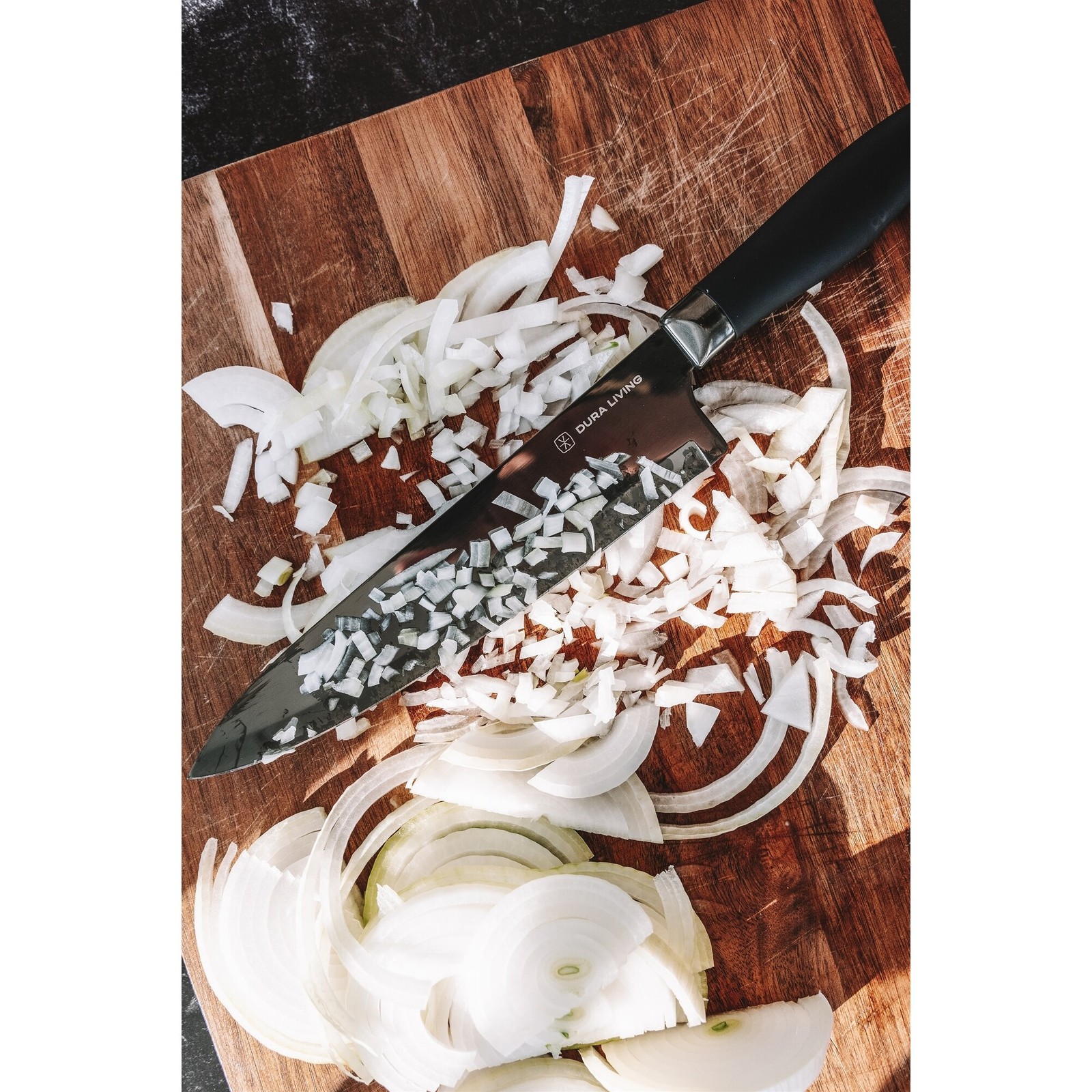 Dura Living Titan 8-inch Chef Knife – Nonstick Titanium Plated Stainless Steel
