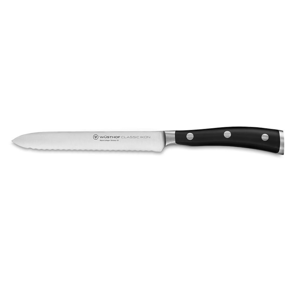 WUSTHOF Classic Ikon 5” Serrated Utility Knife