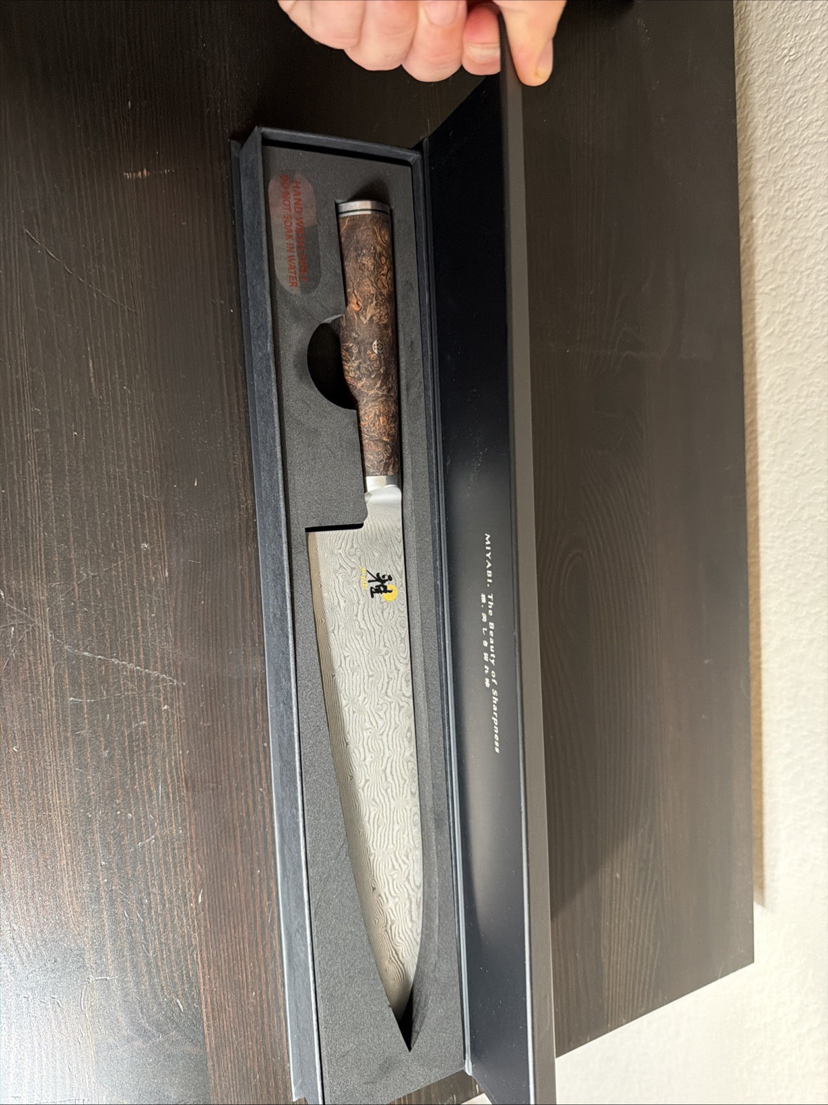 Miyabi Black ZWILLING 9.5 inch Gyuto Chef Knife