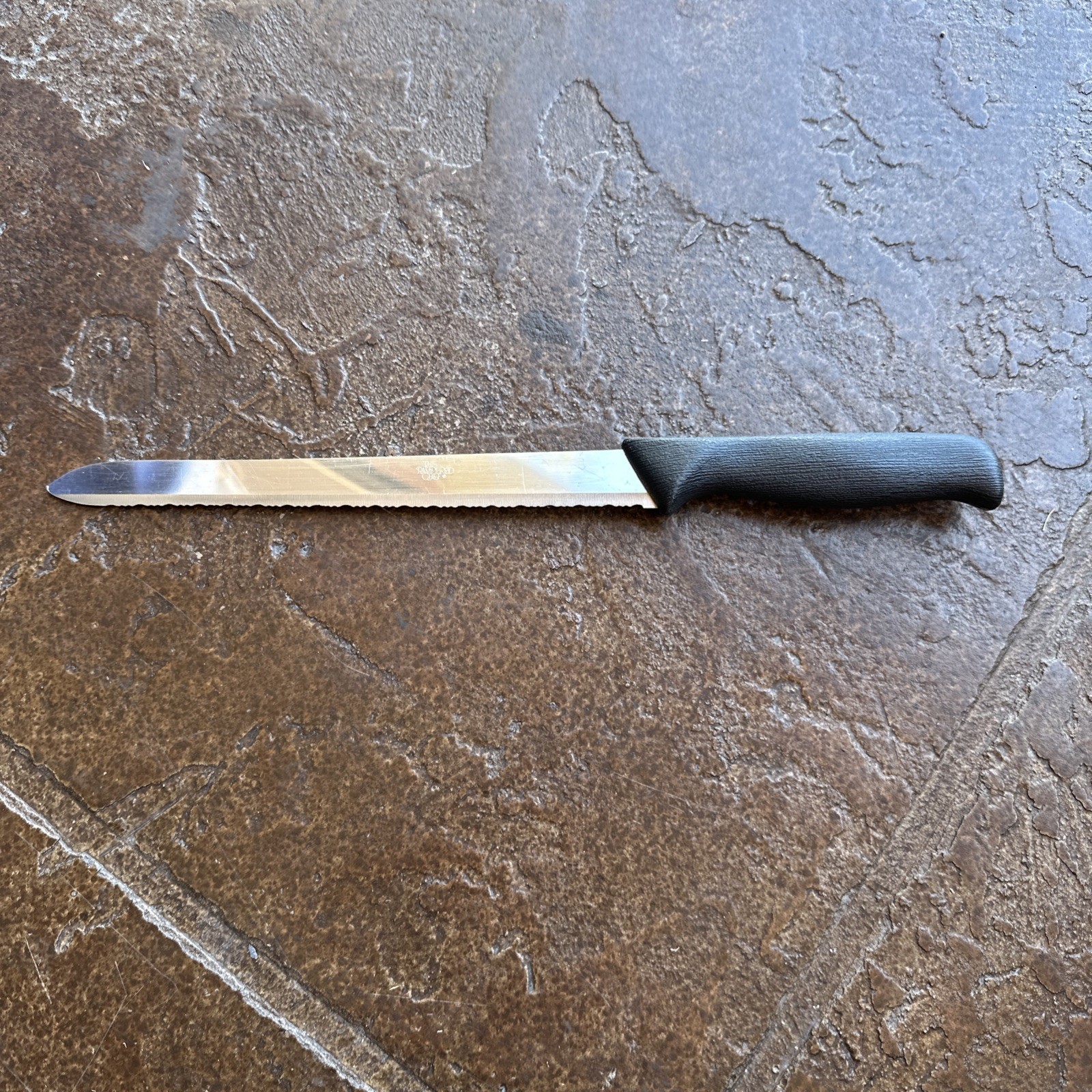 PAMPERED CHEF 9 inch Blade – Serrated BREAD KNIFE – Stainless #1285
