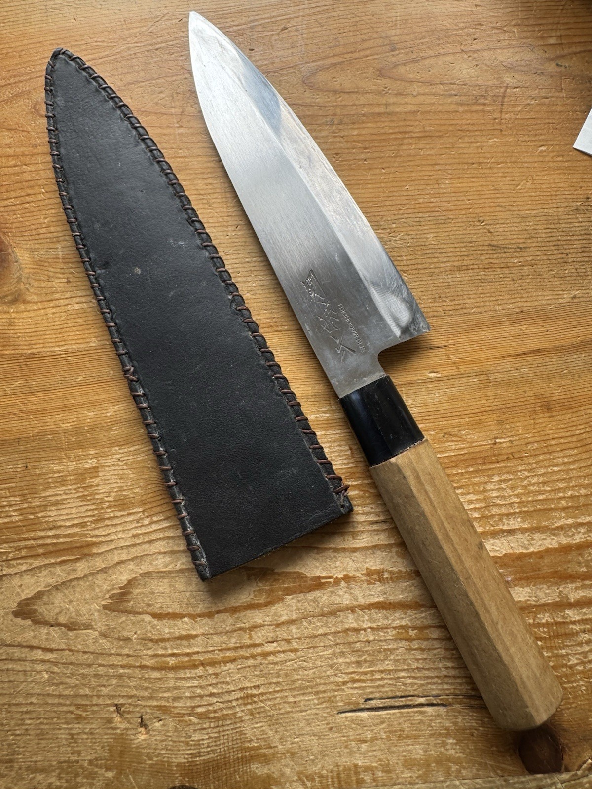 SEKI MAGOROKU Chef’s Knife MV Stainless MG-210D 21cm Made in JAPAN w/ Sheath