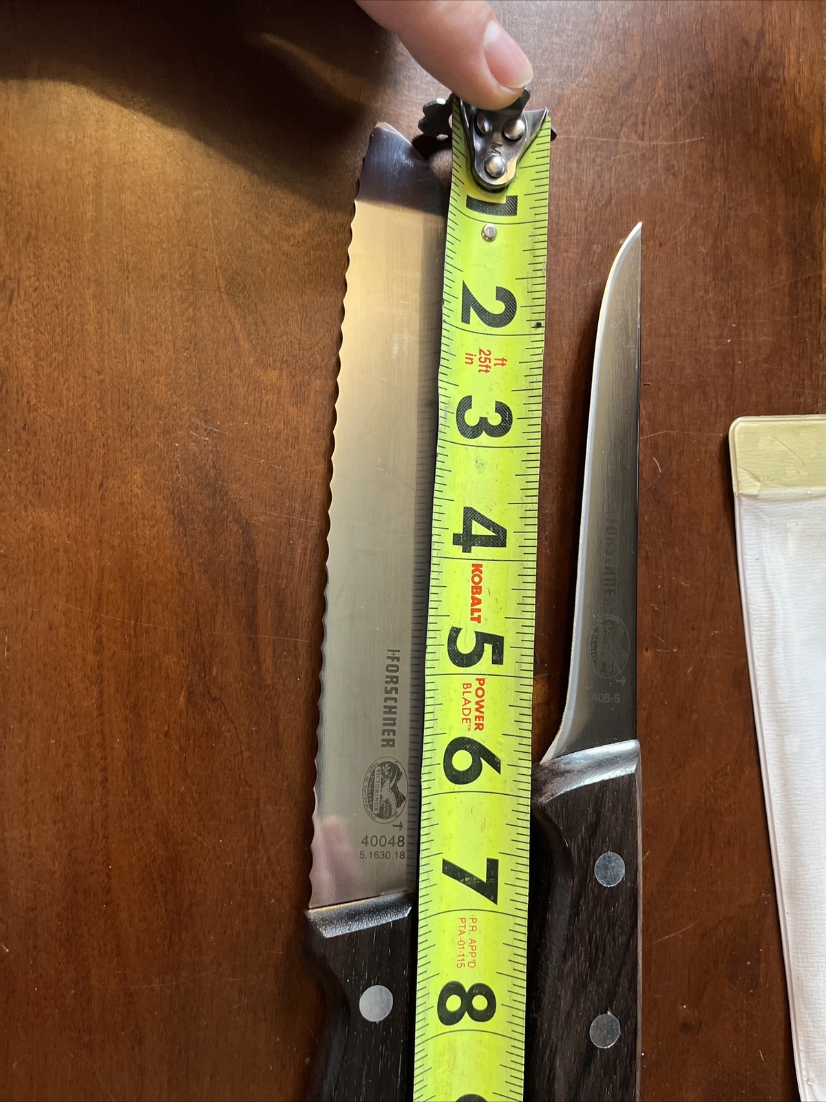 Lot of 4 Forschner Victorinox Knives Models 49010 40521 40048 4065 NICE SHARP!