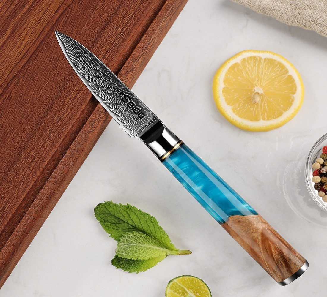 Executive 3.5″ Damascus Paring Knife – VG10 Super Steel Professional Knife