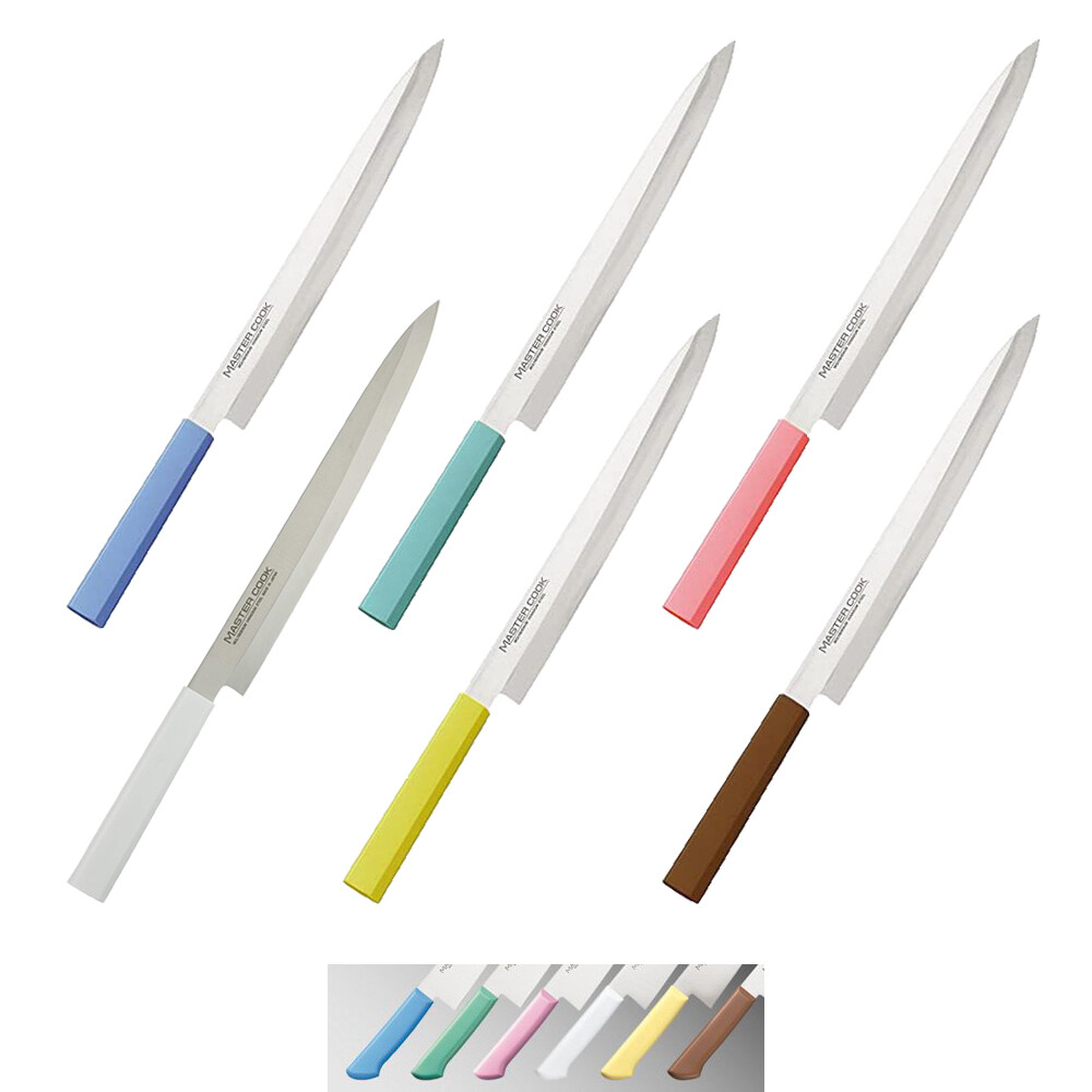 KATAOKA MASTER COOK Antibacterial Yanagi Knife Sashimi Knife 6 colors