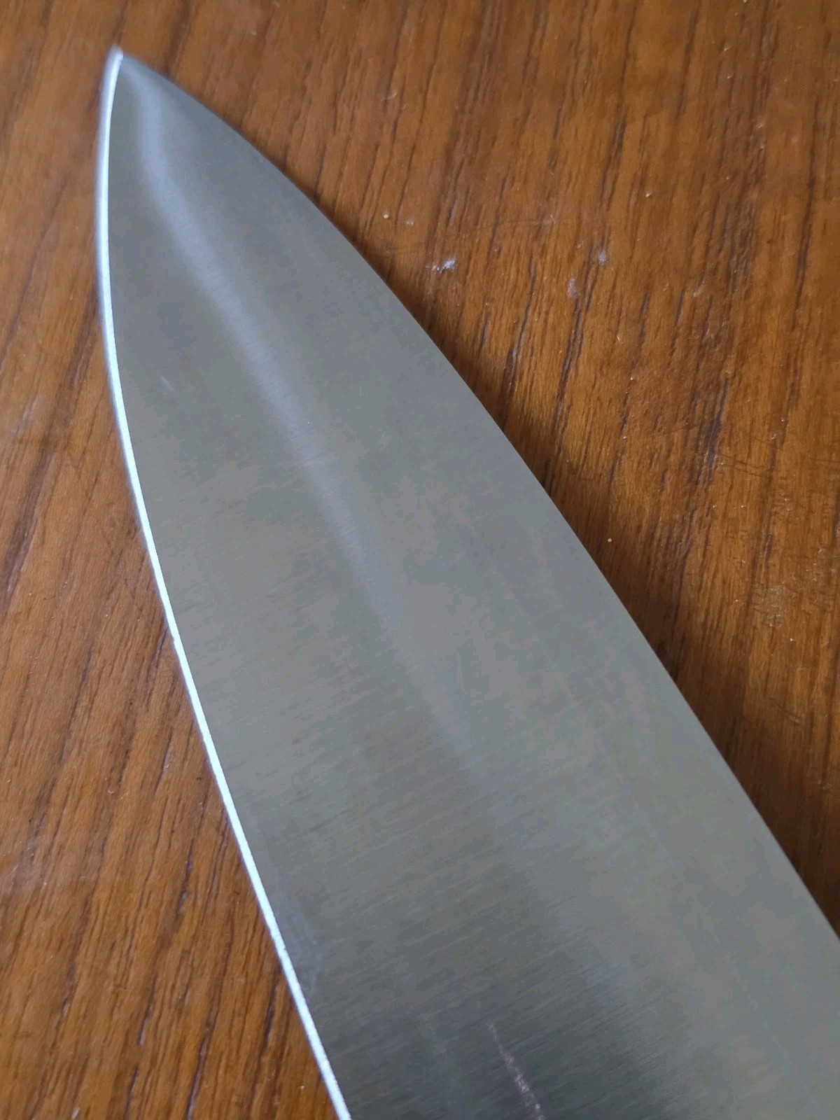 Tupperware Chef Series 8″ Chefs Knife Hand Polished Japanese Stainless Steel