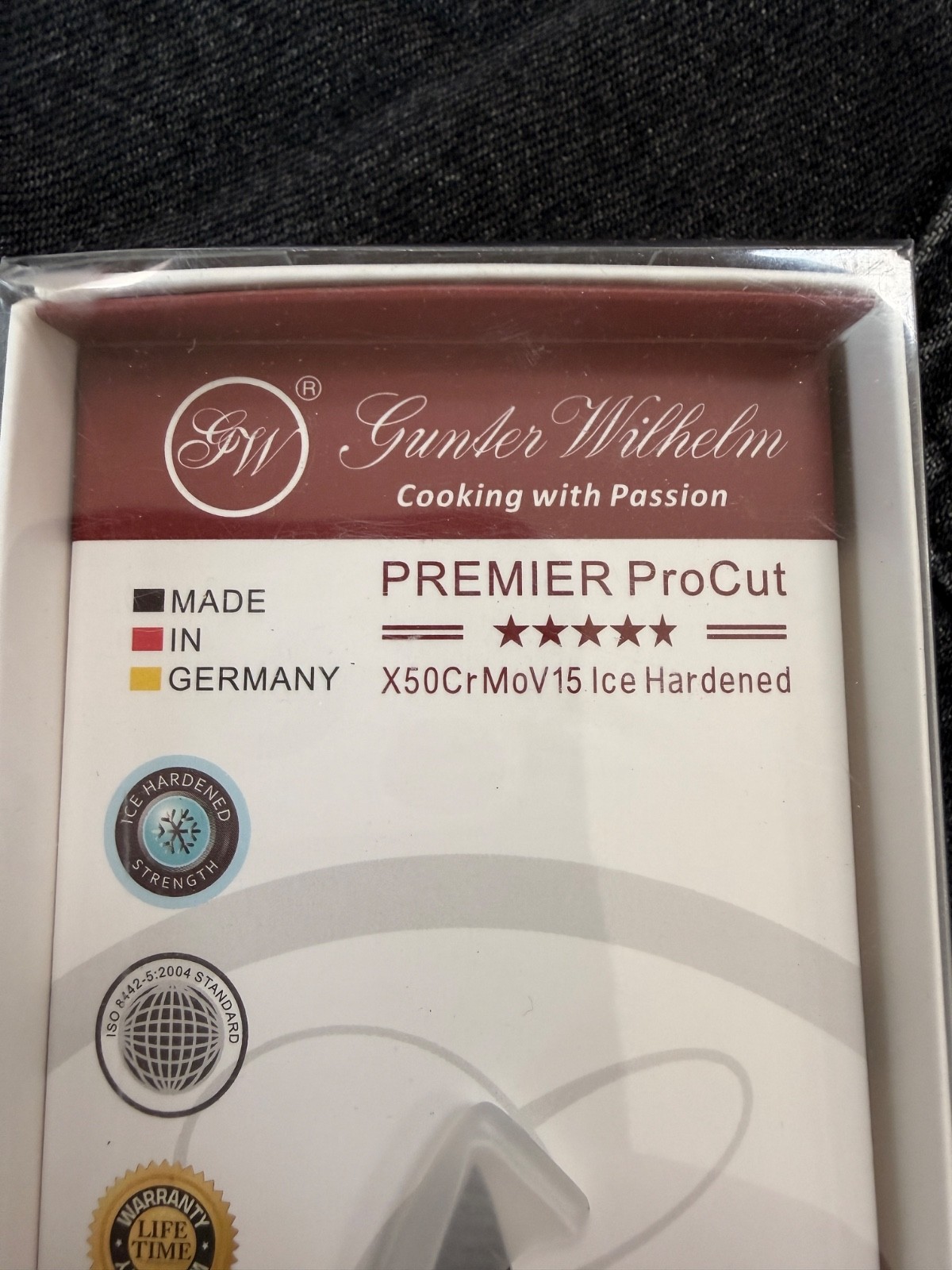 Gunter Wilhelm Premier Pro Cut 5 inch Utility knife