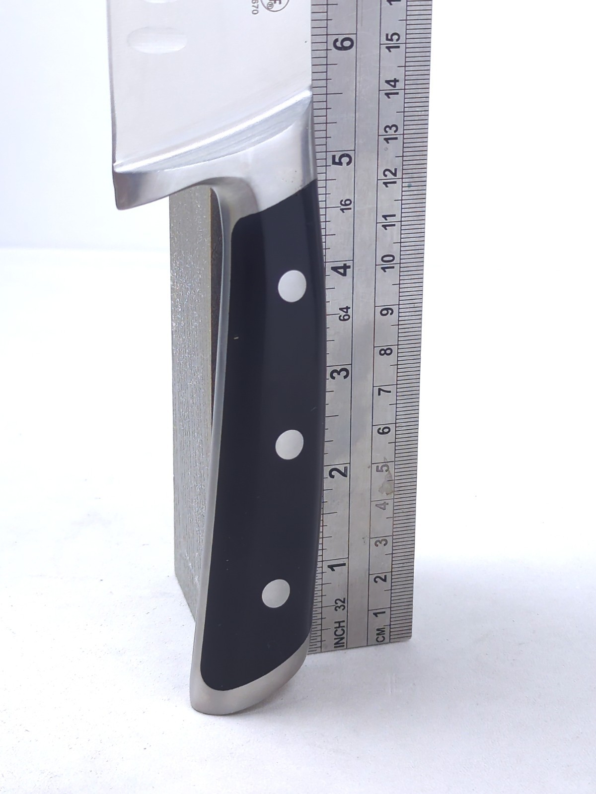 CANGSHAN TS Series 7″ SANTOKU Knife, Forged 14C28N SWEDISH Steel, #1020670
