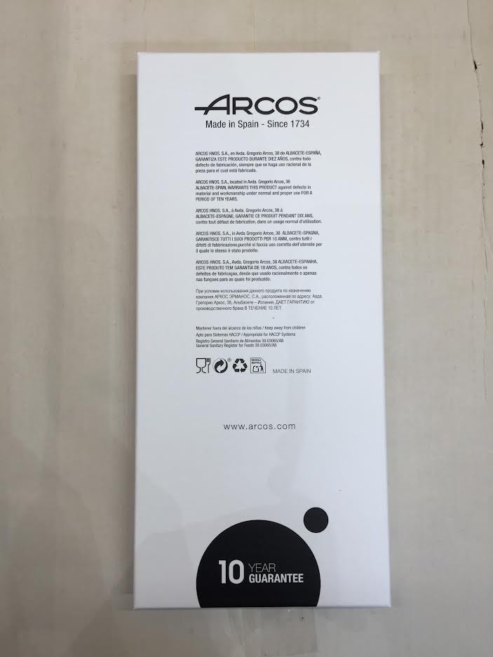 Arcos Forged Knife 3 pieces Nitrum Stainless Steel