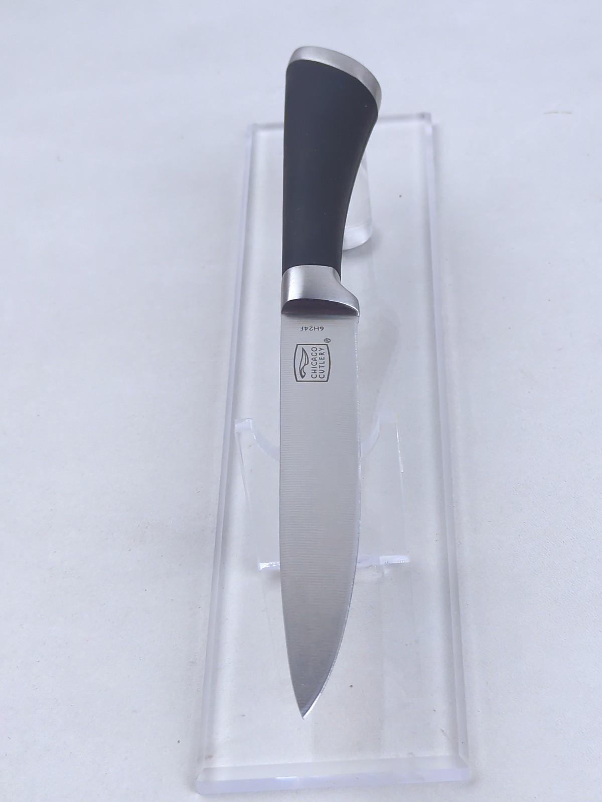 Chicago Cutlery FUSION 5″ UTILITY Knife, STAINLESS Steel Blade, BLACK Handle