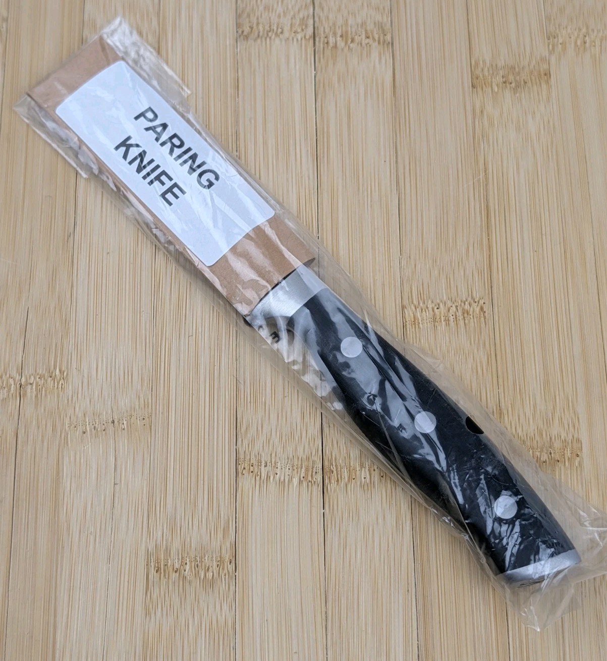 Henckels FORGED ACCENT 3.5-in PARING Knife, BLACK ABS Handle, #19520-090, NEW