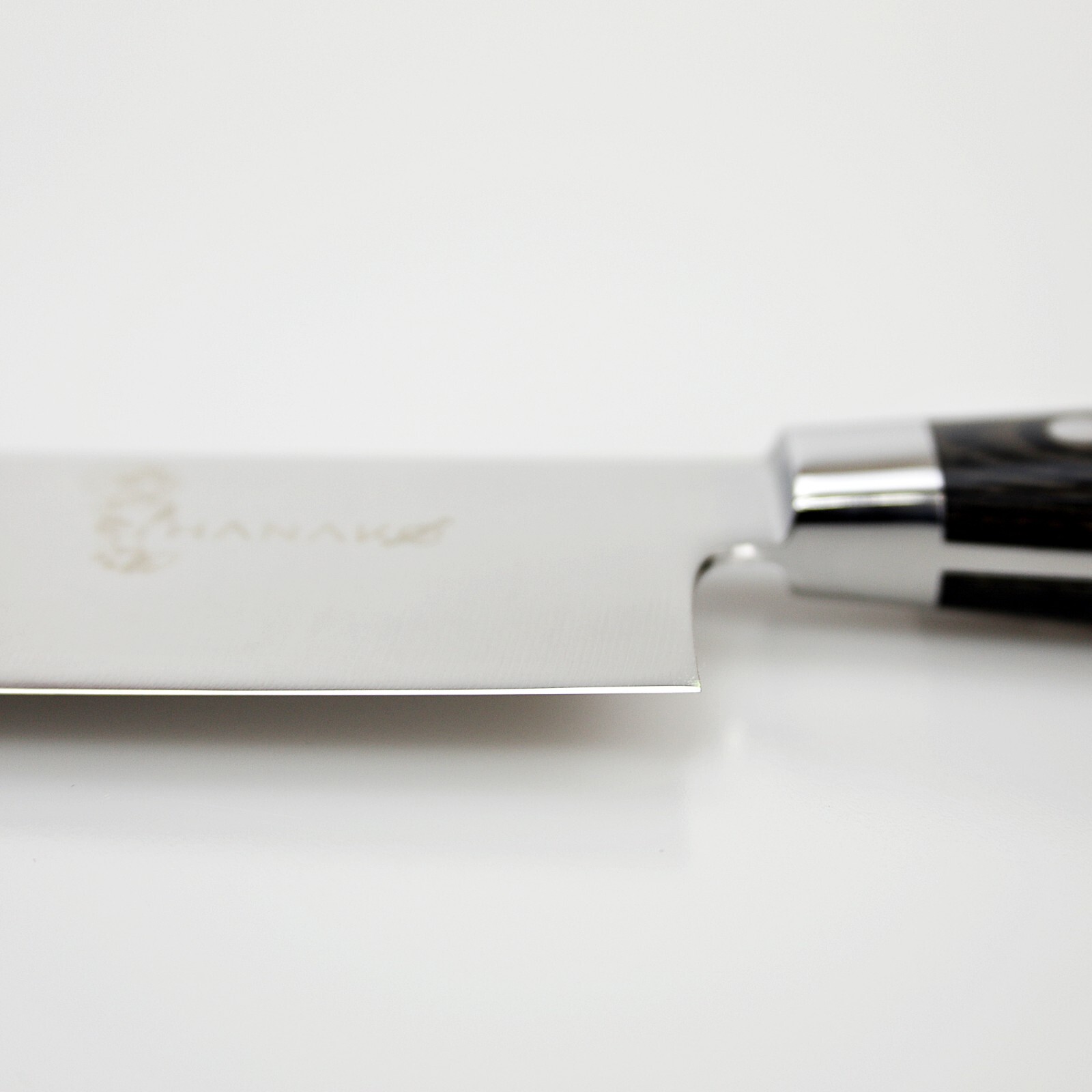 Chef Knife Set 11 & 12 inch German Steel Pakkawood Handle Kitchen Cutlery