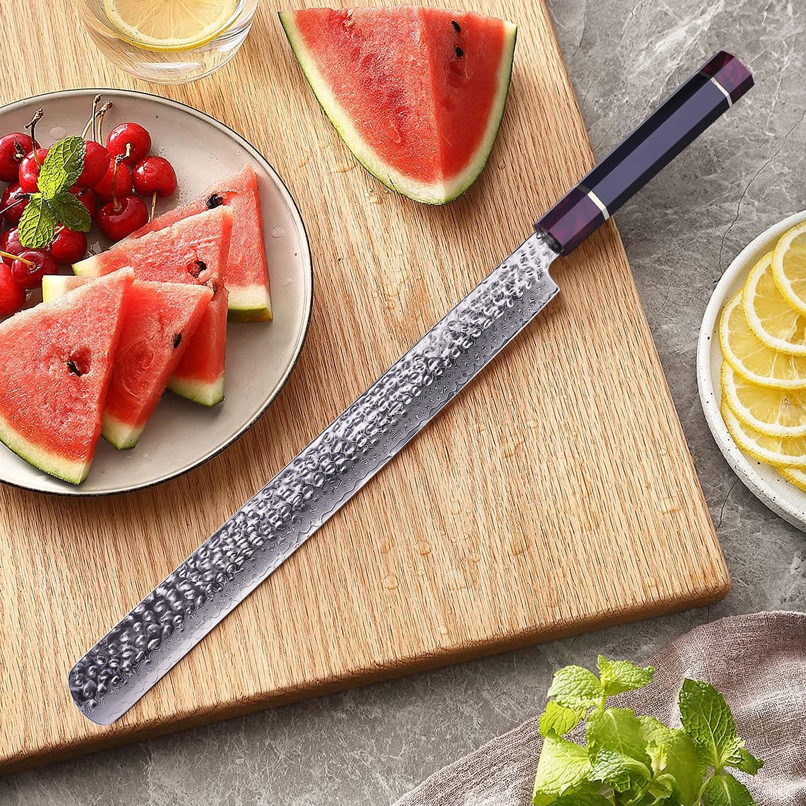 Findking Eternity Series Brisket Slicing Knife Abs Sheath Sharp Carving Knife