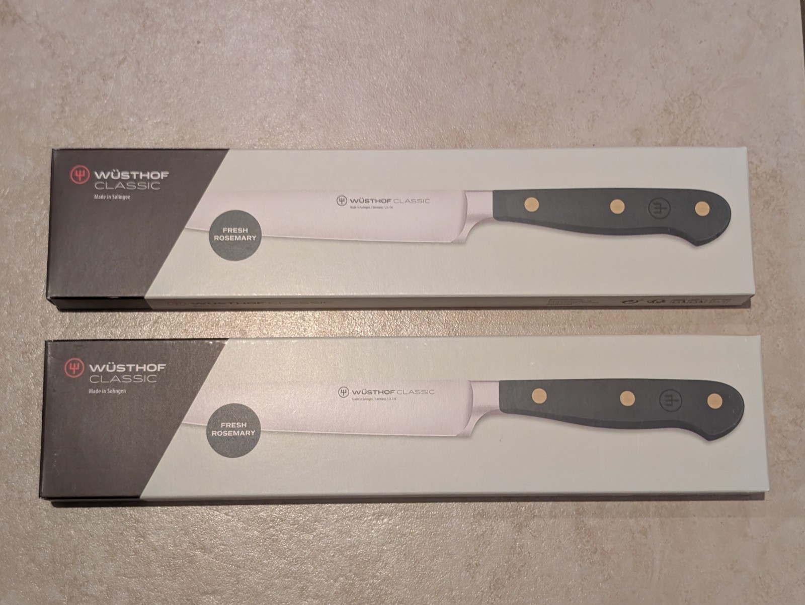 ⭐ ⭐ 2 x NEW WUSTHOF Classic 6″ Kitchen Utility Knife – Fresh Rosemary Green ⭐⭐