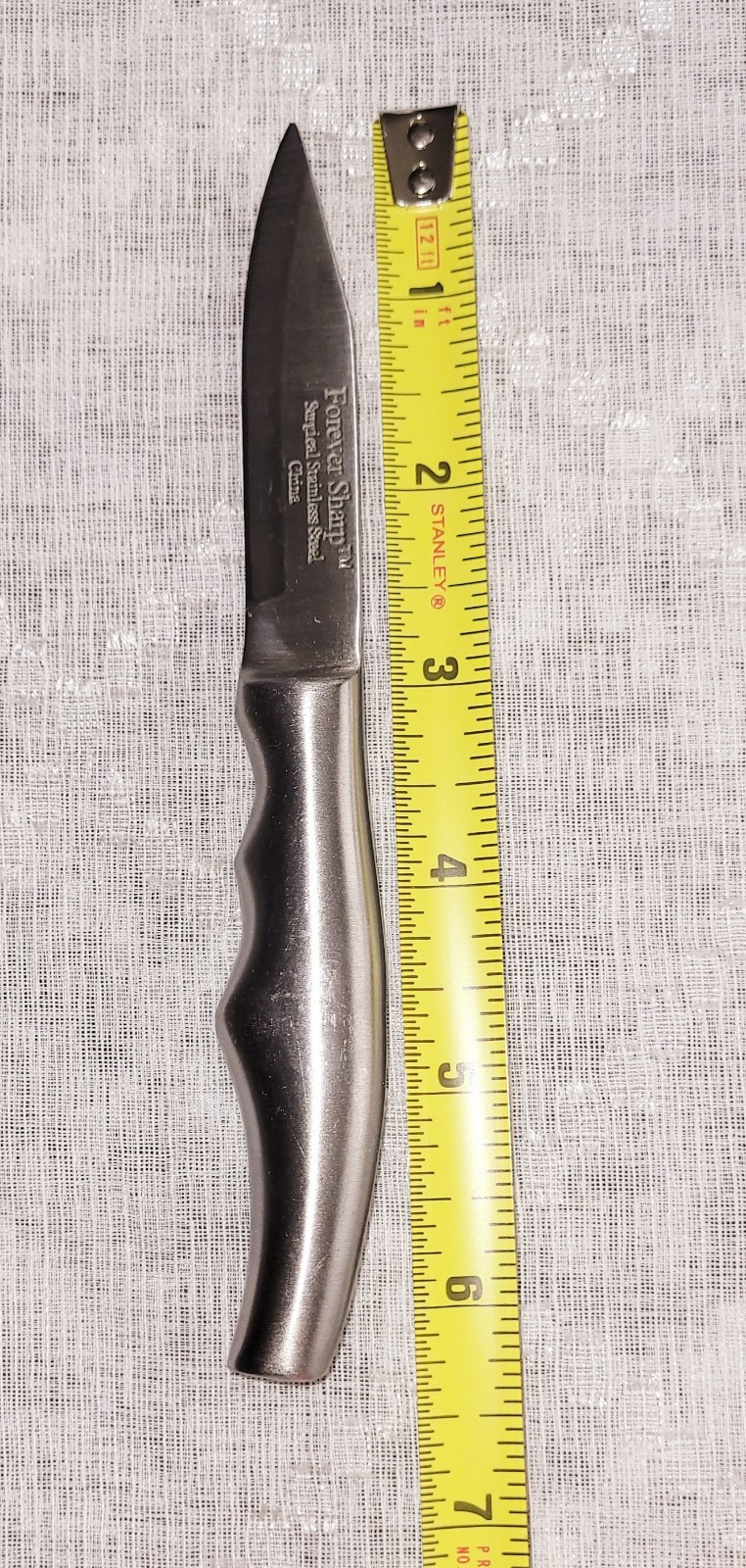 Set of 5 Forever Sharp Surgical Stainless Steel Knives Paring, Fillet & Carving