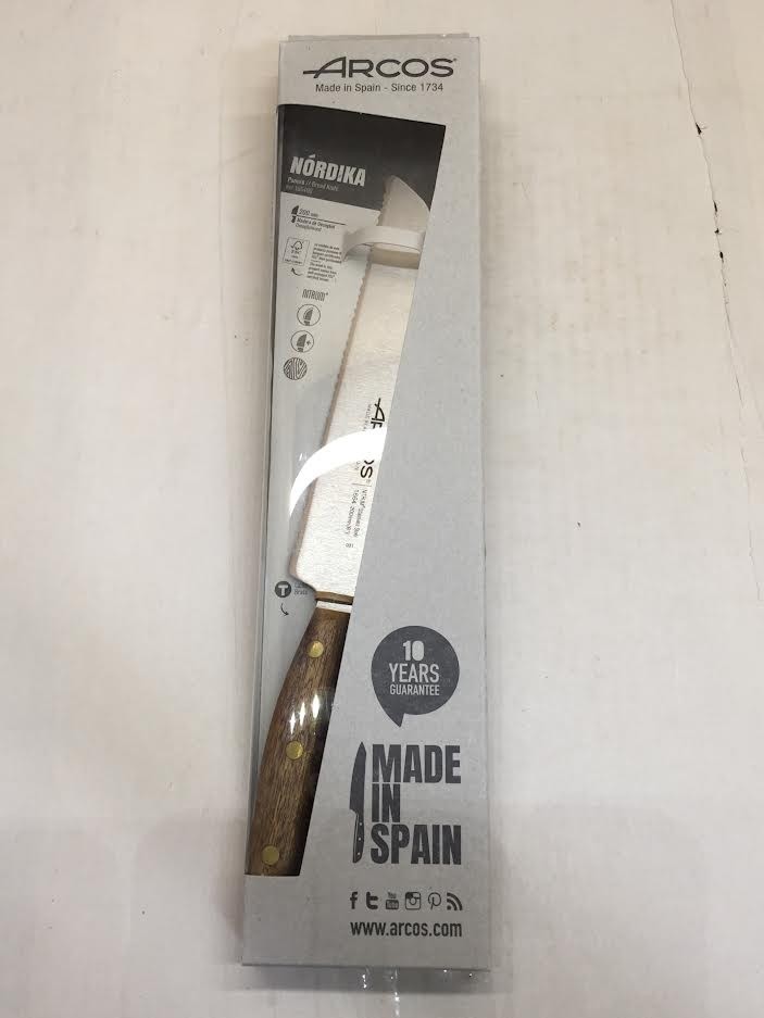 Arcos Bread Knife 8 Inch Nitrum Stainless Steel and 200 mm blade