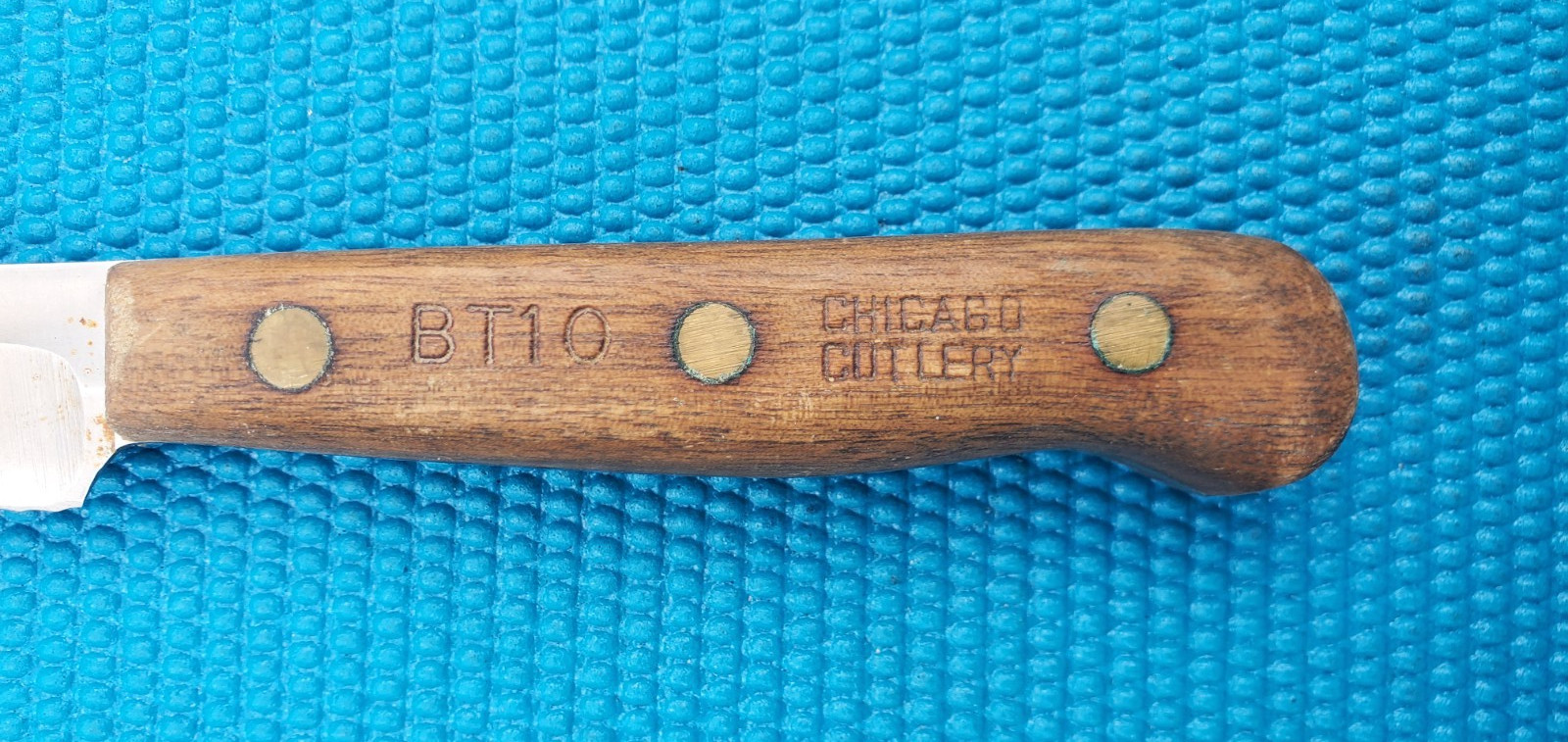 Vintage Chicago Cutlery BT10 10″ Stainless Serrated Blade Large Bread Knife USA