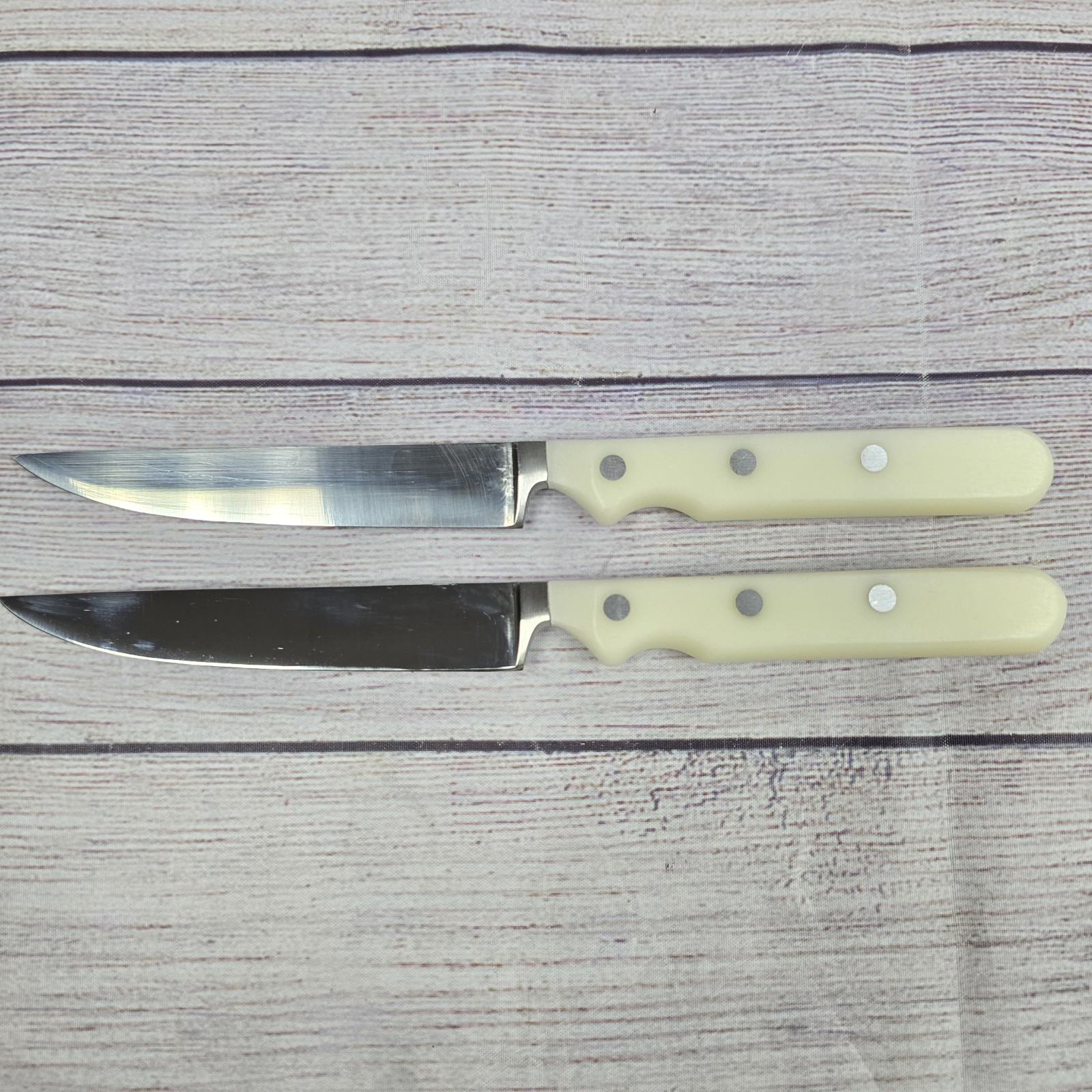 Vintage CP France Stubai Set of 2 Steak Chef Knives
