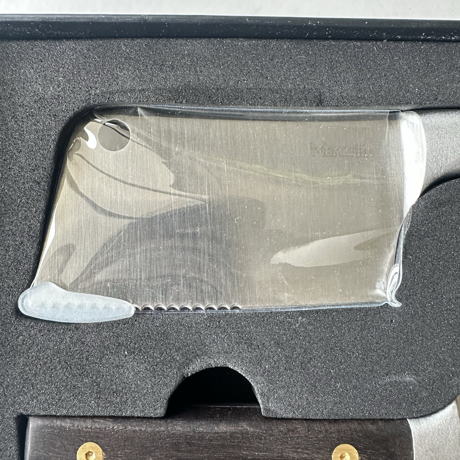 NEW Marcellin Steak Cleaver Knifes Set Of 4 High Carbon Stainless Steel Blades