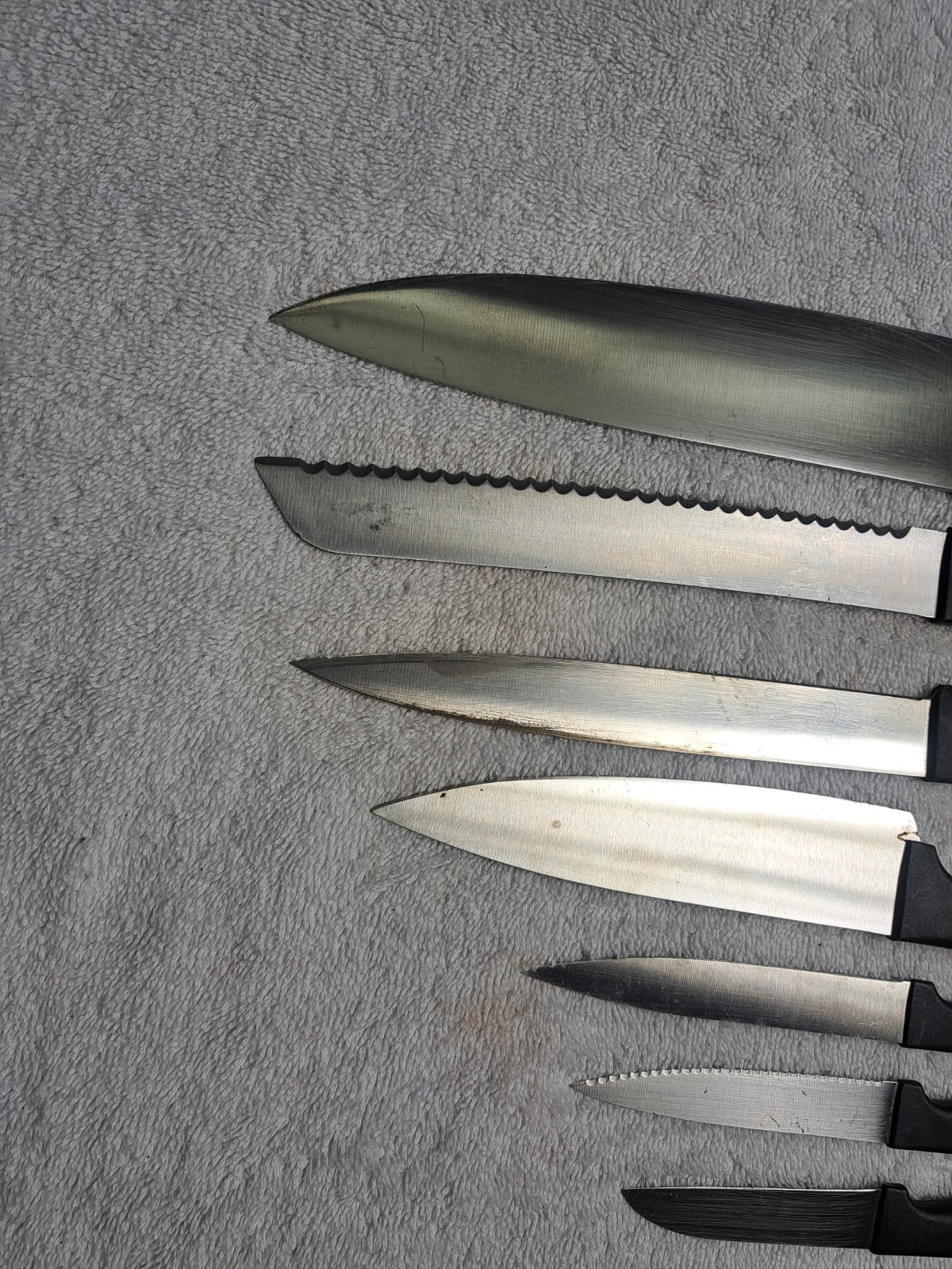 8 PCS Wusthof Germany Silverpoint Knives – 4561, 4141, 4510 (20cm) 4516-16