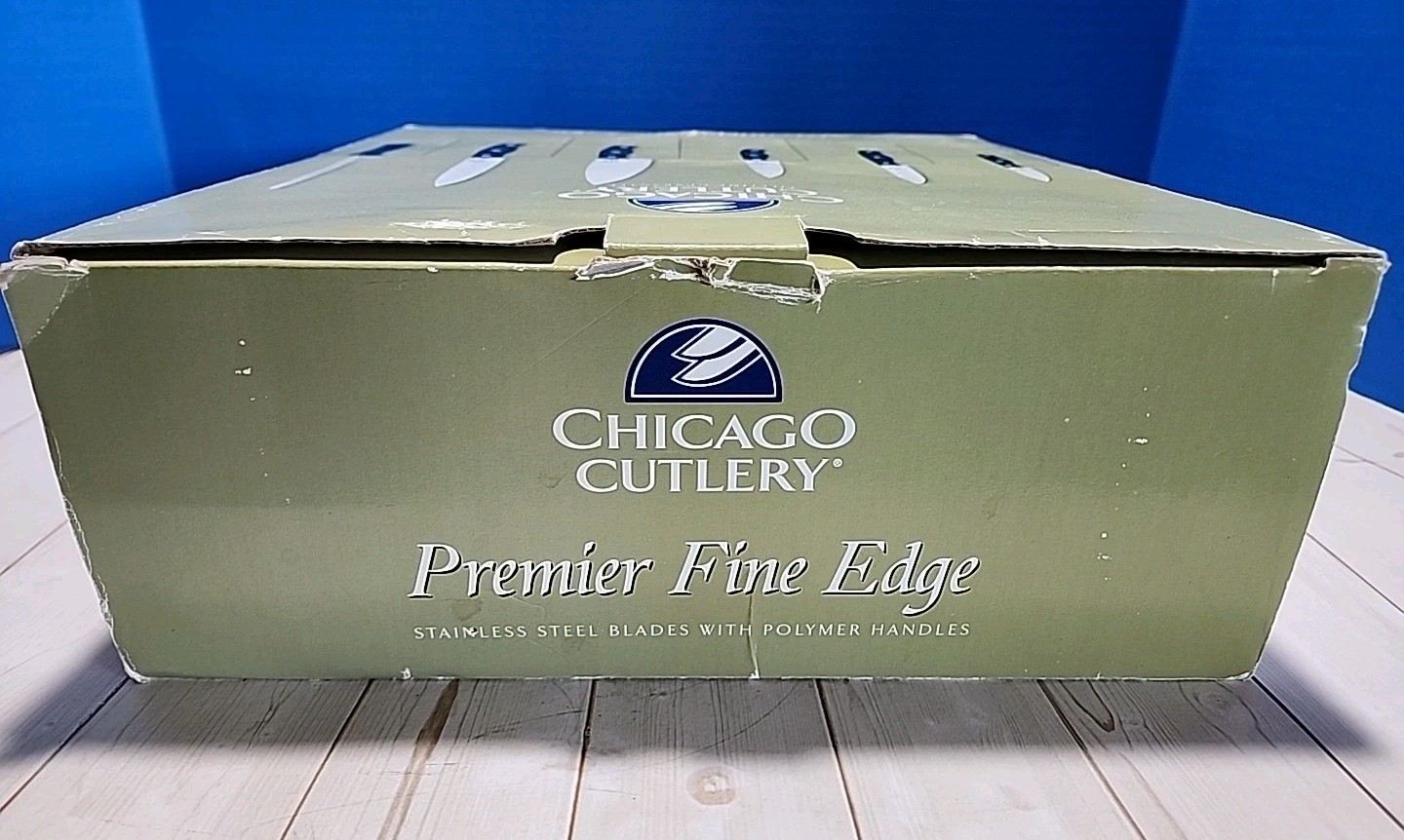 Chicago Cutlery Knife Block with 10 Knives Black Stainless Steel and Polymer