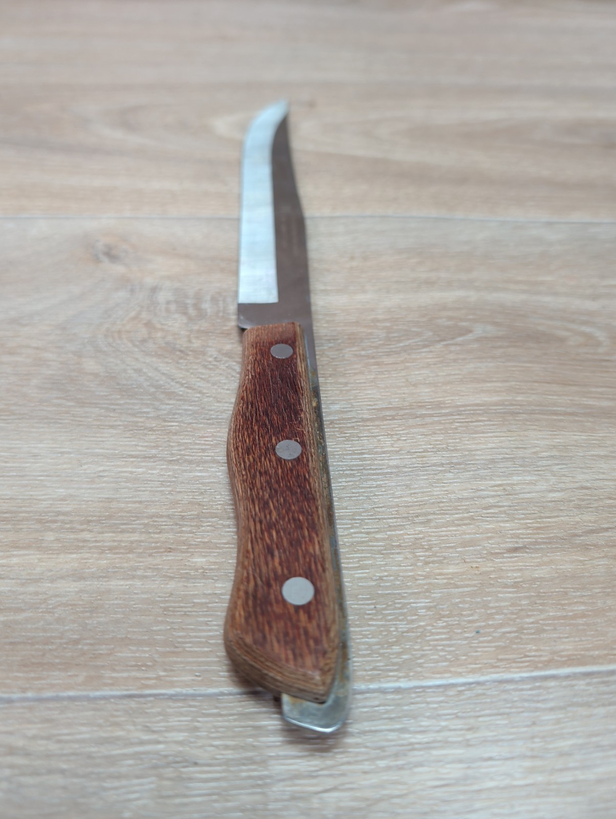 Pair Precision Hollow Ground Fine Stainless Chef Knife Japan Nat’l USA