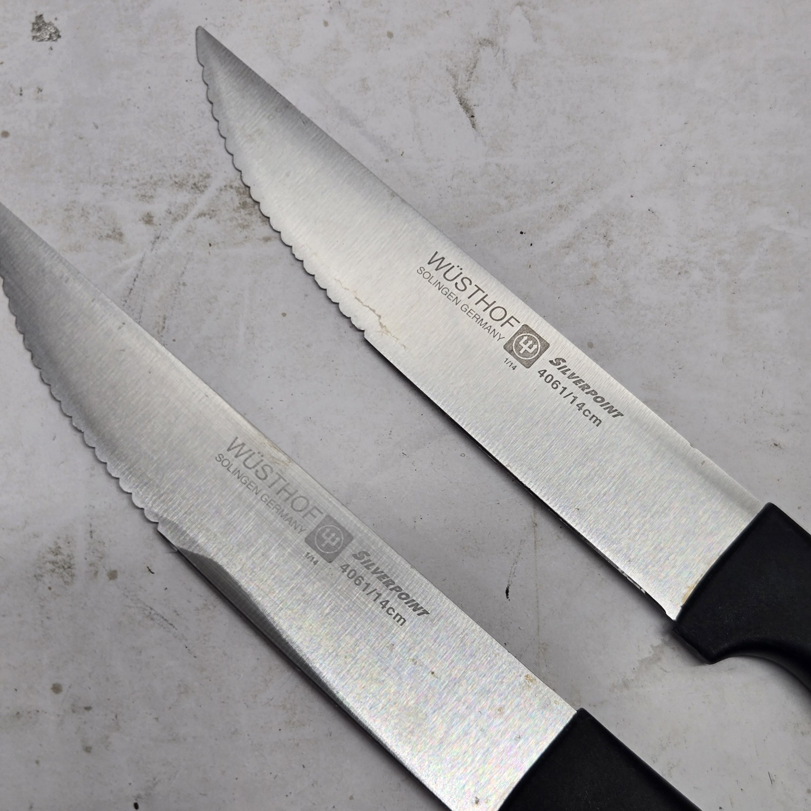 Gourmet Wusthof Knife 4060/14cm Solingen Germany Lot of 2