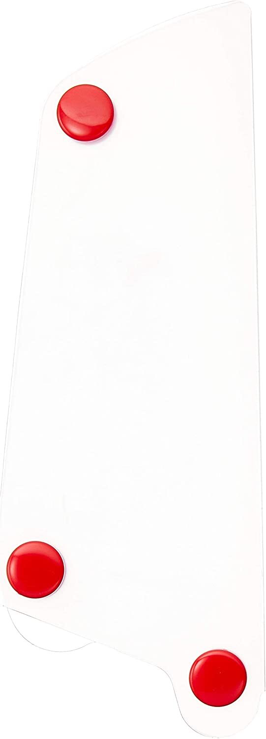 Suncraft Kids Kitchen Knife Large with Cover DI-53 White 23.3 x 4.0 x 1.8 cｍ