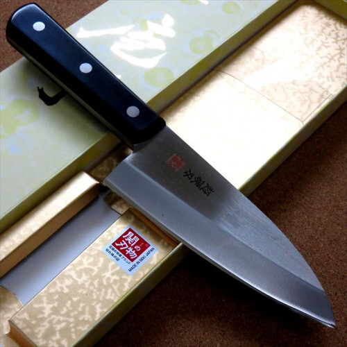 Seki Cutlery Deba Knife 13cm (130mm) Inokuchi Cutlery TS Mada limited From JAPAN