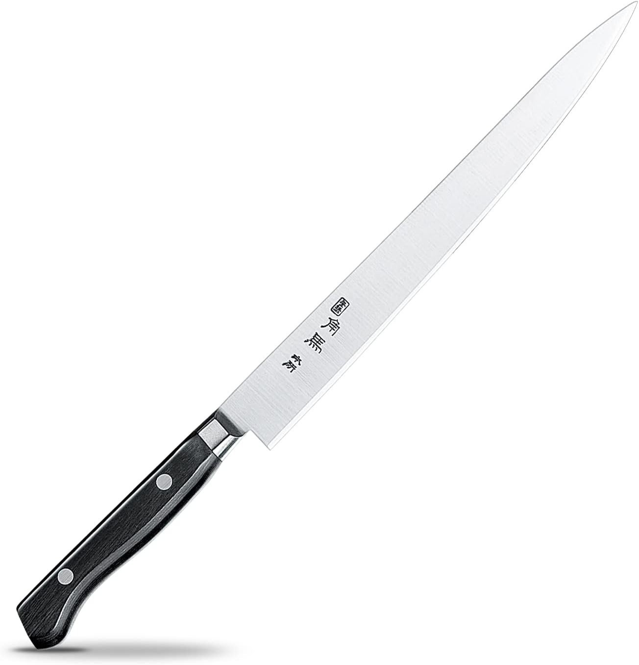 Shimomura Kogyo Tsunouma Sujihiki Slicer Knife 270mm 10.6″ TU-9013 Japan New