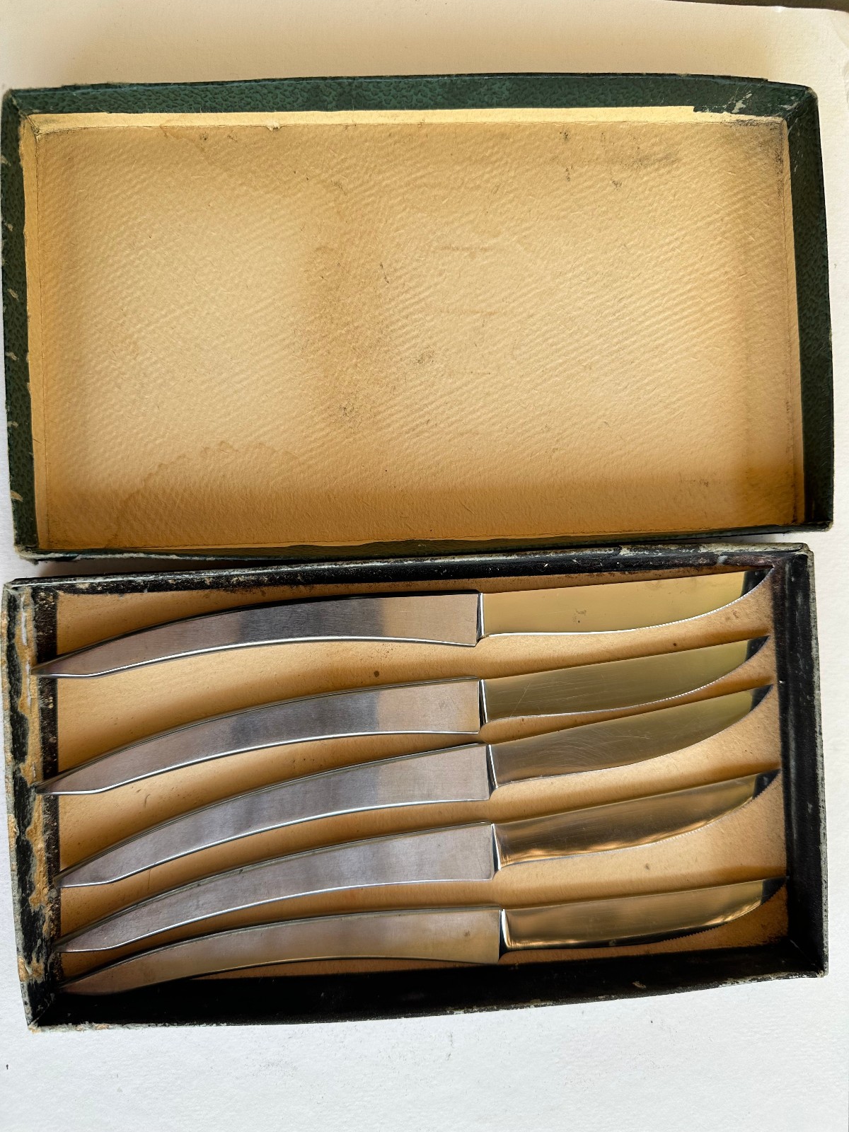 Vintage Chef J.P. Leblanc Hot Forged Stainless Steel Knife 5pc -Italy