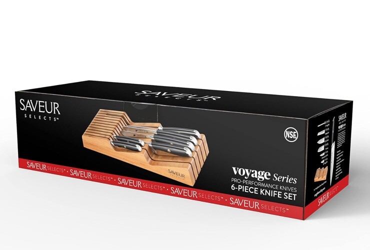 SAVEUR SELECTS VOYAGE SIERIES PRO PERFORMANCE 6 Piece Knife Set